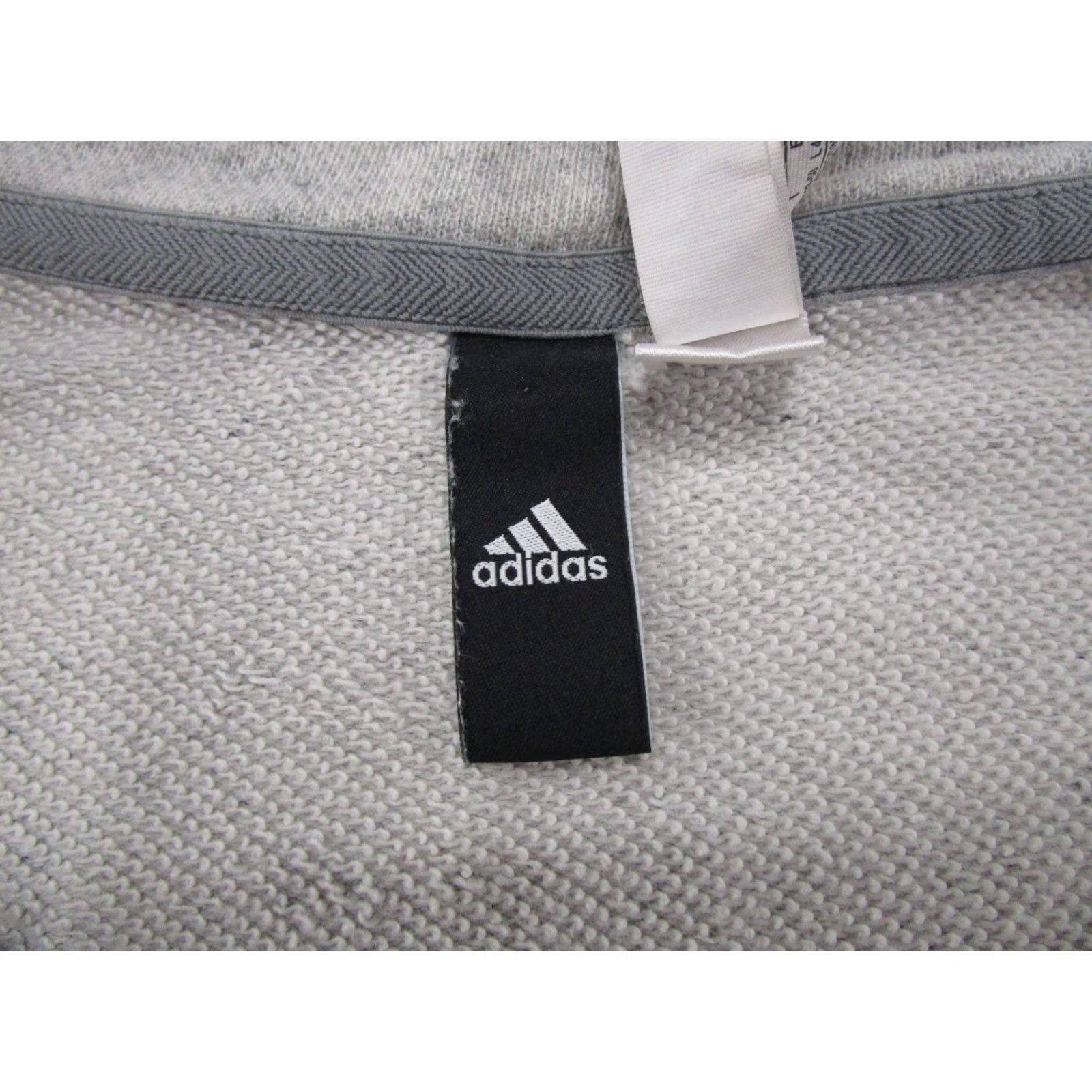 Adidas Adidas Sweatshirt Street Crop Short Sleeve Sport Gray L Women Pullover Activewear Casual Sports Size L / US 10 / IT 46 - 2 Thumbnail