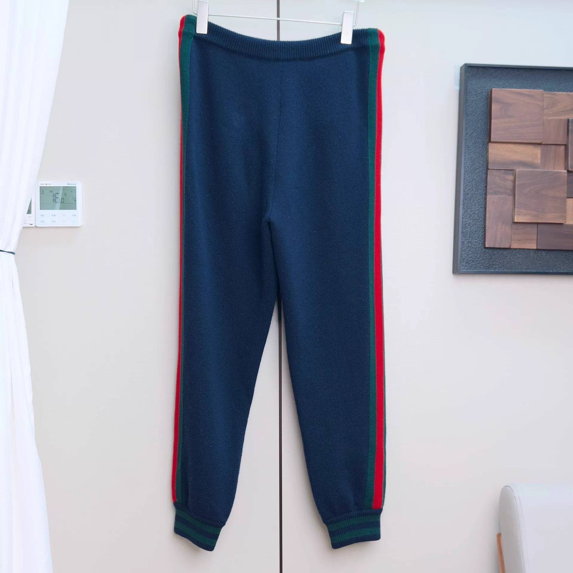 Gucci GUCCI XS Elastic Waist Drawstring Knit Pants Size US 27 - 4 Thumbnail