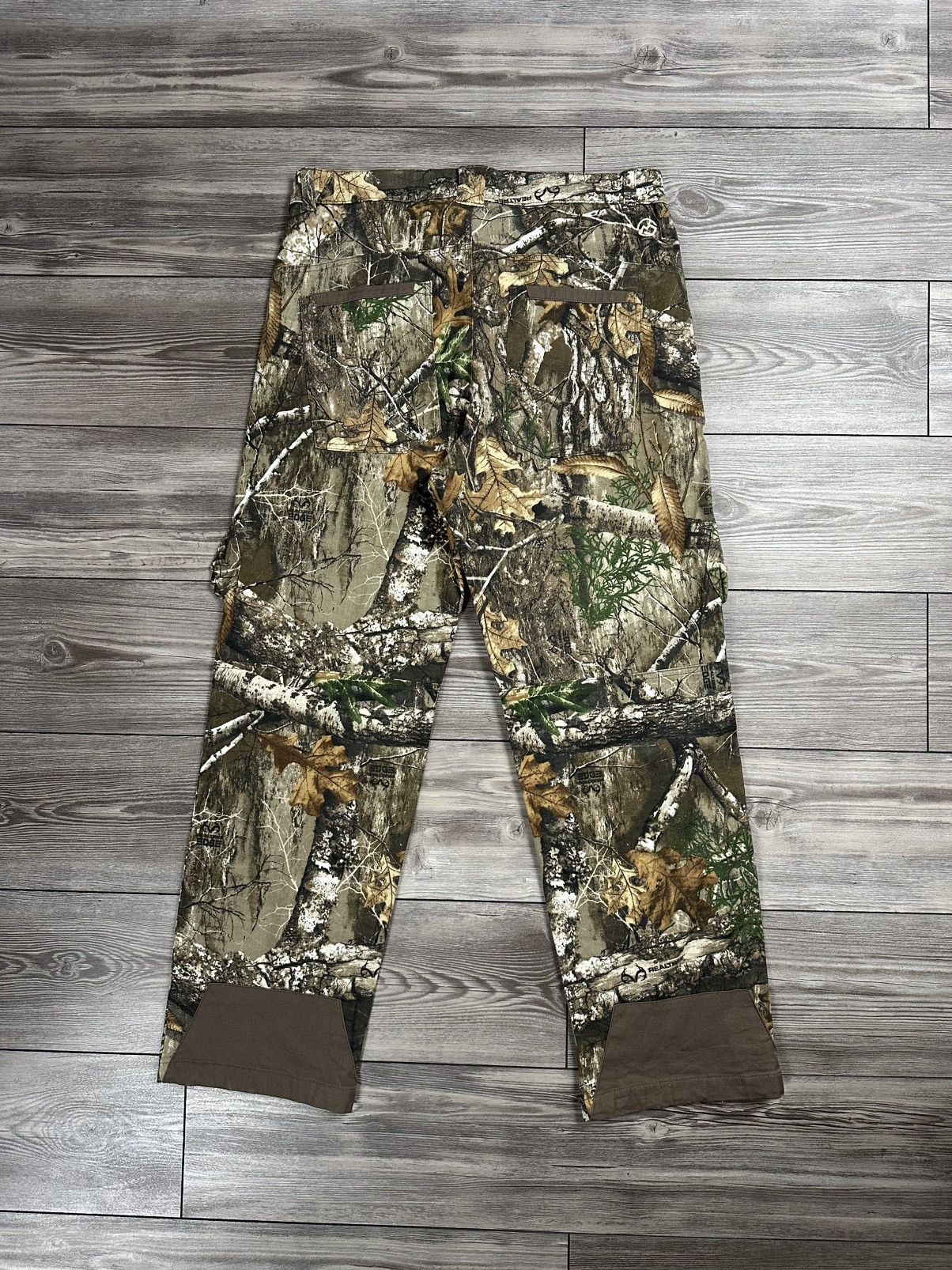 Realtree Magellan Outdoors Real Tree Camo Cargo Pants Size US 36 / EU 52 - 2 Thumbnail