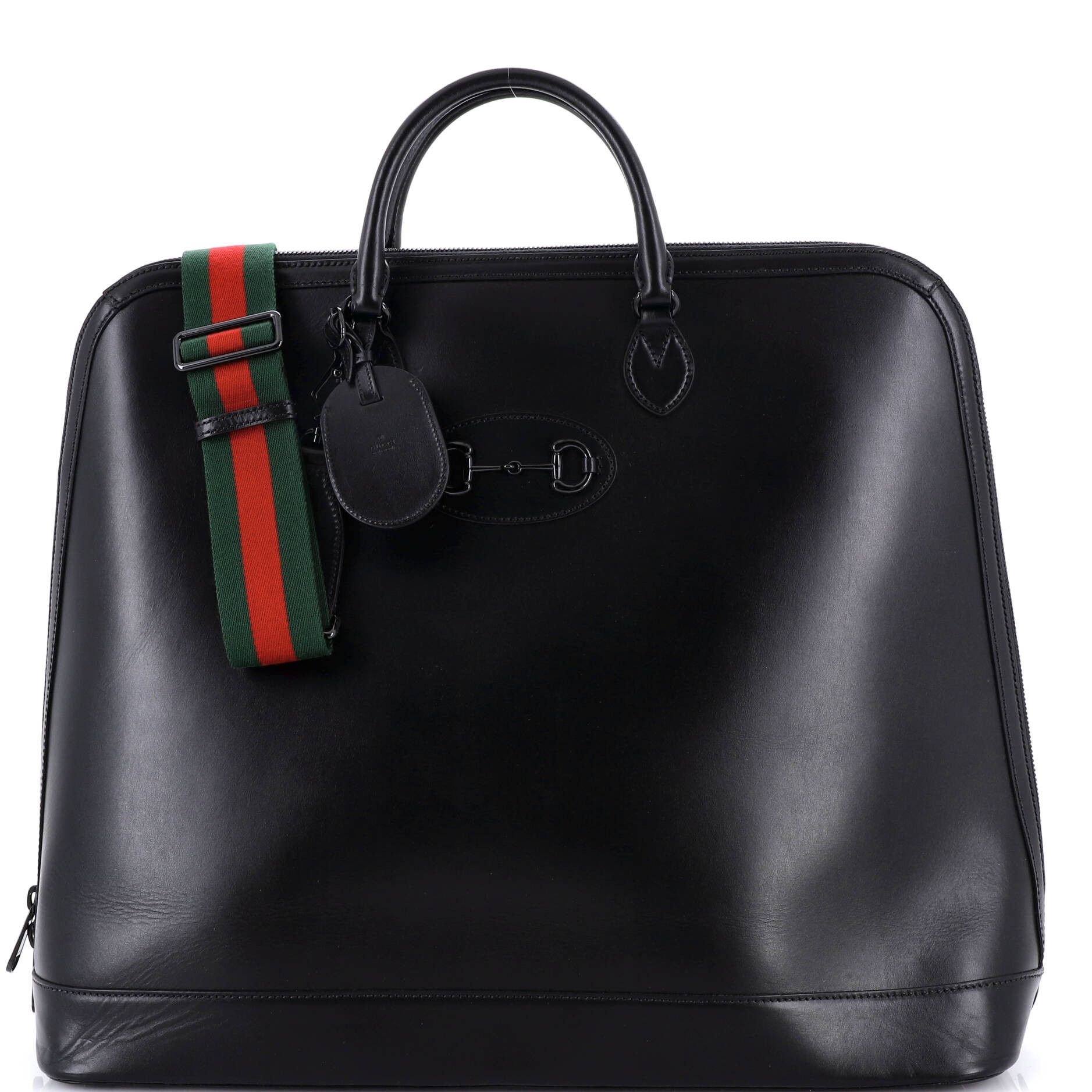 Gucci Horsebit 1955 Web Duffle Bag Size ONE SIZE - 1 Thumbnail