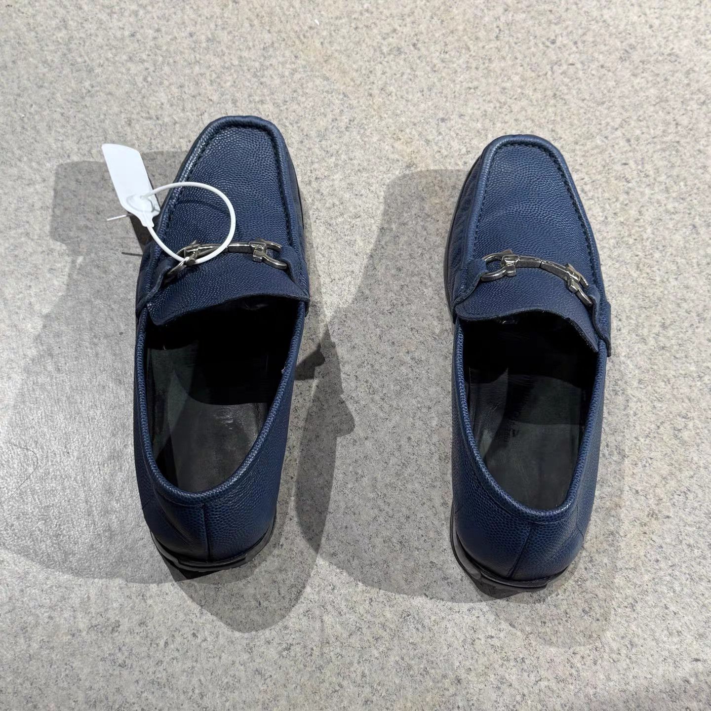 Salvatore Ferragamo Ferragamo Gancini Buckle Leather Shoes K15 Size US 9.5 / EU 42-43 - 7 Thumbnail