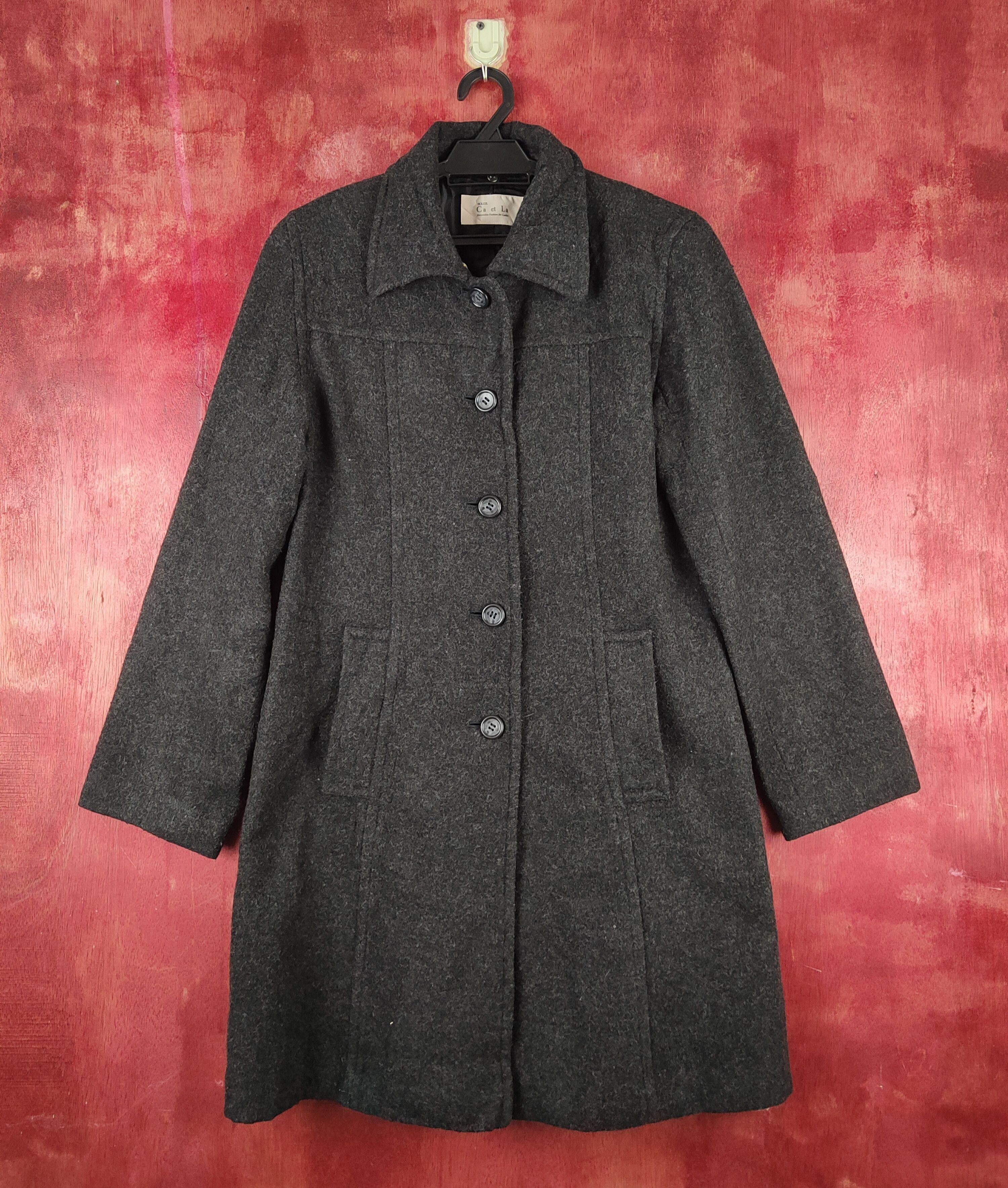 Vintage luxury Vintage by Ca et La Black Coats Size M / US 6-8 / IT 42-44 - 1 Thumbnail