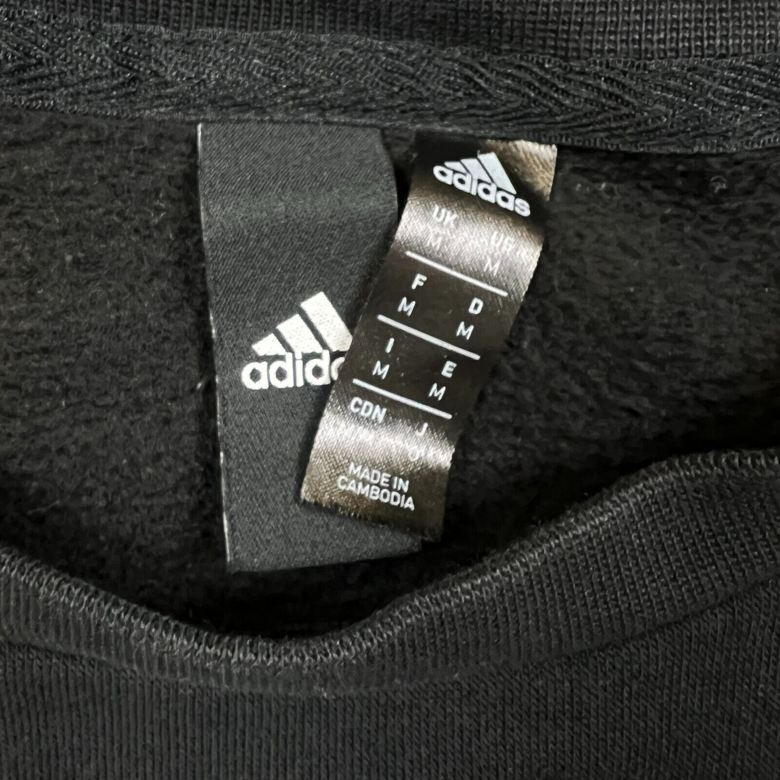 Adidas × Vintage Adidas Sweatshirt Medium Stripe Spell Out Pullover Crewneck Size US M / EU 48-50 / 2 - 4 Thumbnail
