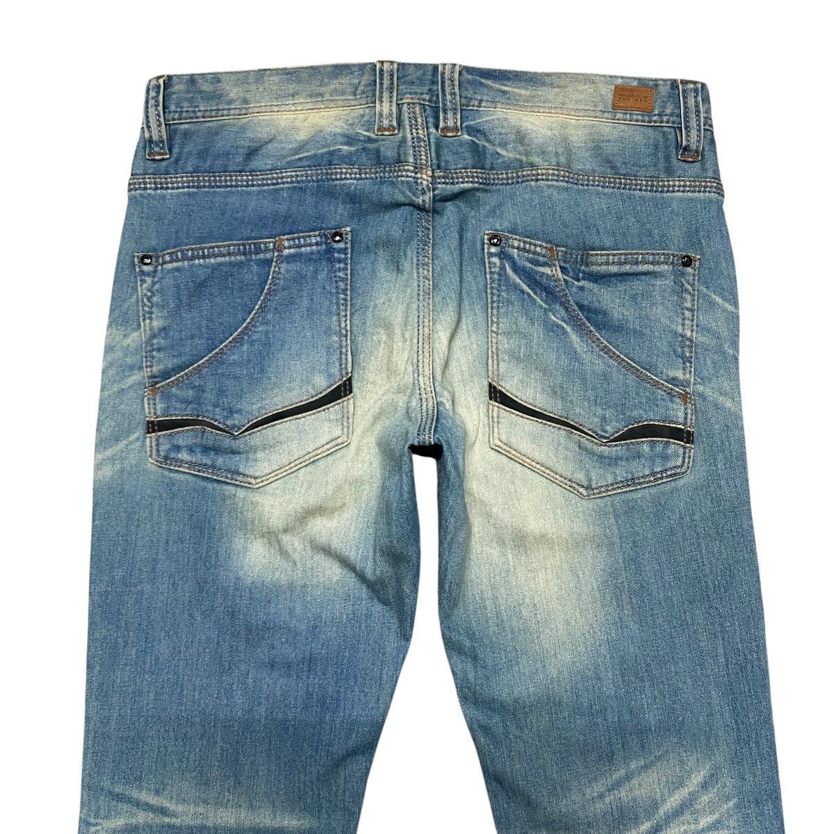 Nicole Club NCFM Denim Low Flare Jeans Size US 32 / EU 48 - 10 Thumbnail