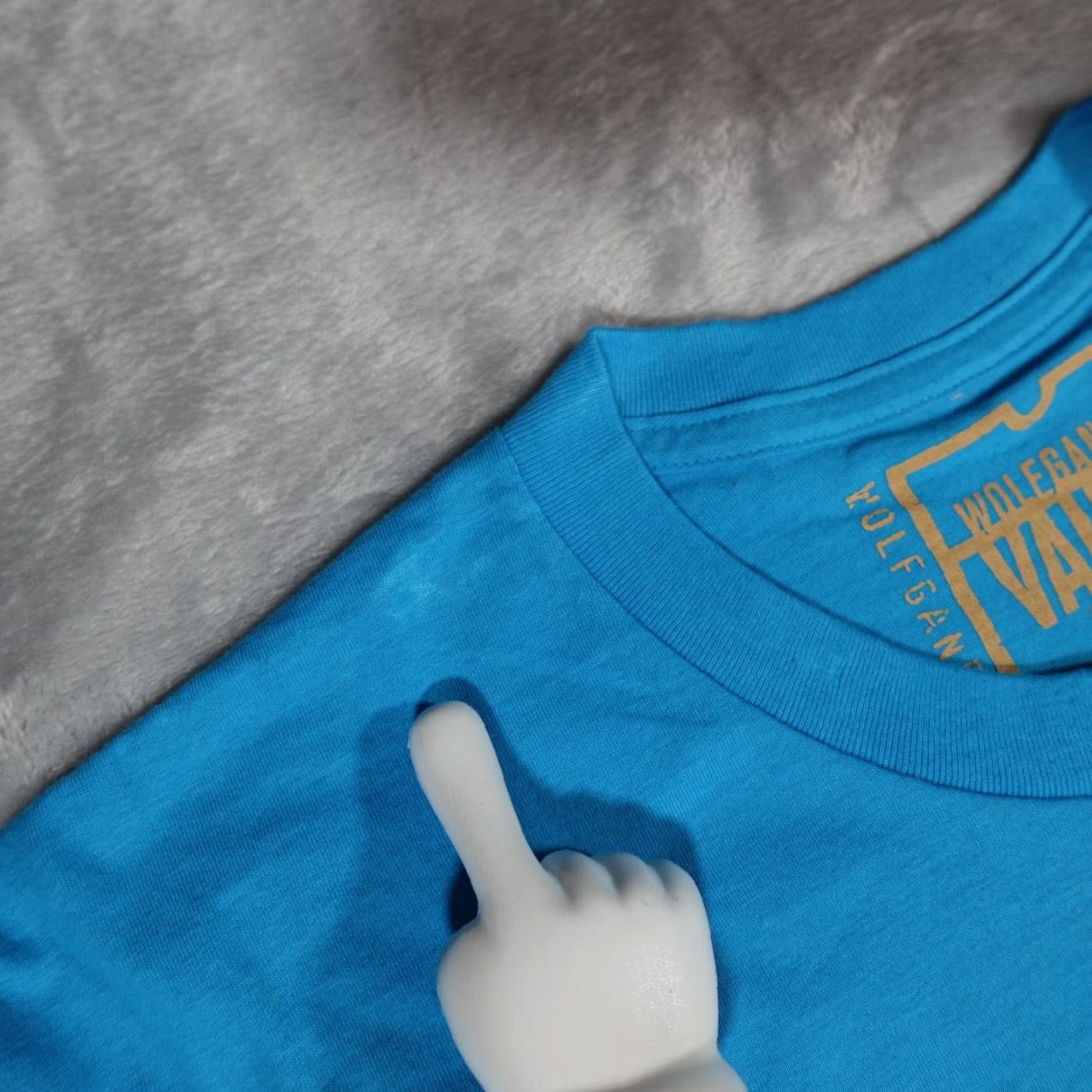 Vintage VINTAGE Wolfgangs Vault Band T-Shirt Men's 2XL Cotton Blue Short Sleeve Crew Neck Music Concert Size US XXL / EU 58 / 5 - 3 Thumbnail