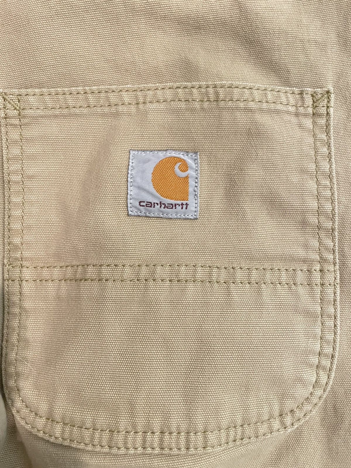 Carhartt Carhartt Relaxed Fit Work Pants - Khaki (30x27) Size US 30 / EU 46 - 3 Thumbnail