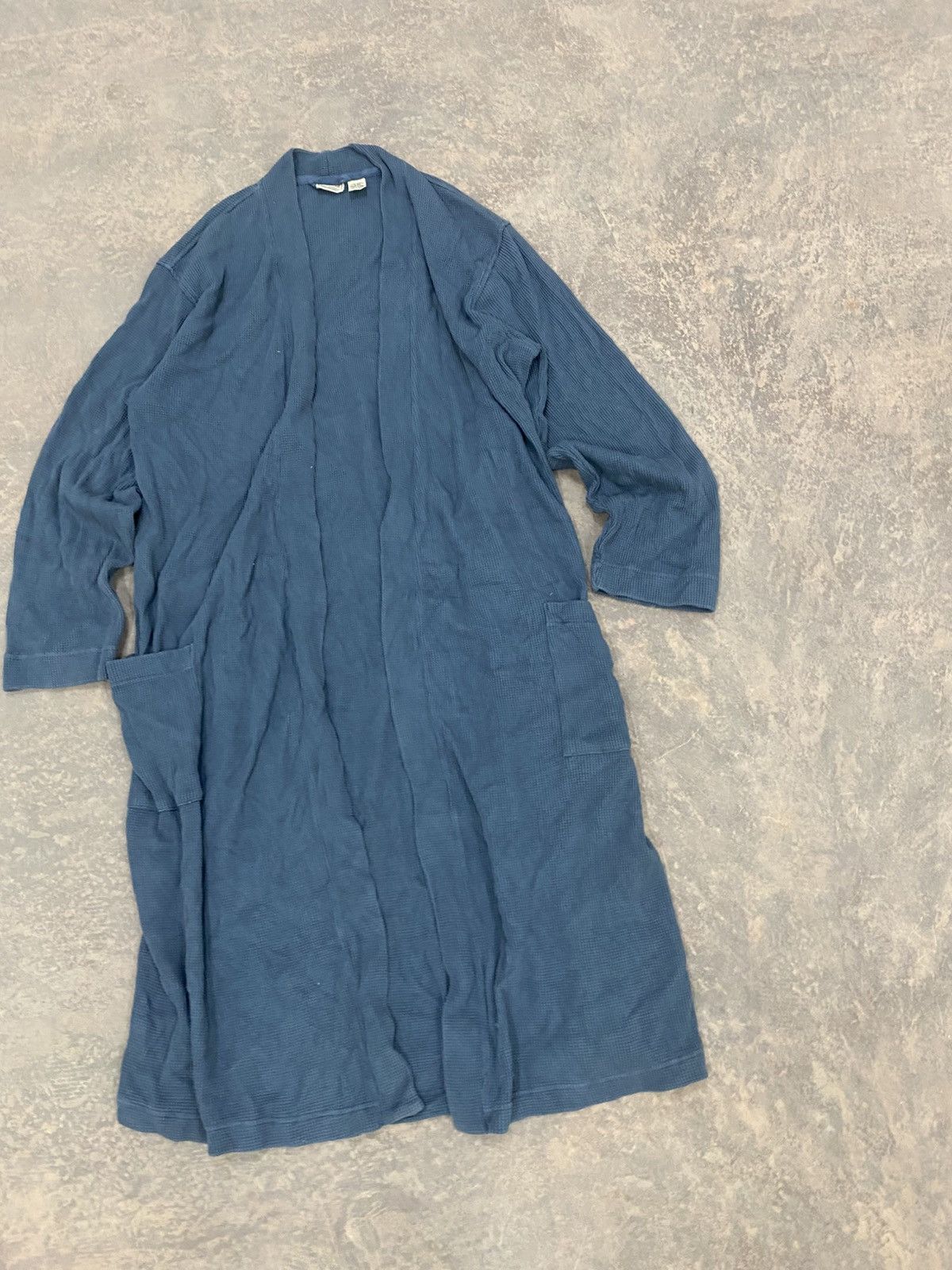 L.L. Bean 1990s -LL BEAN Bathrobe knit comfort Size US XL / EU 56 / 4 - 3 Thumbnail
