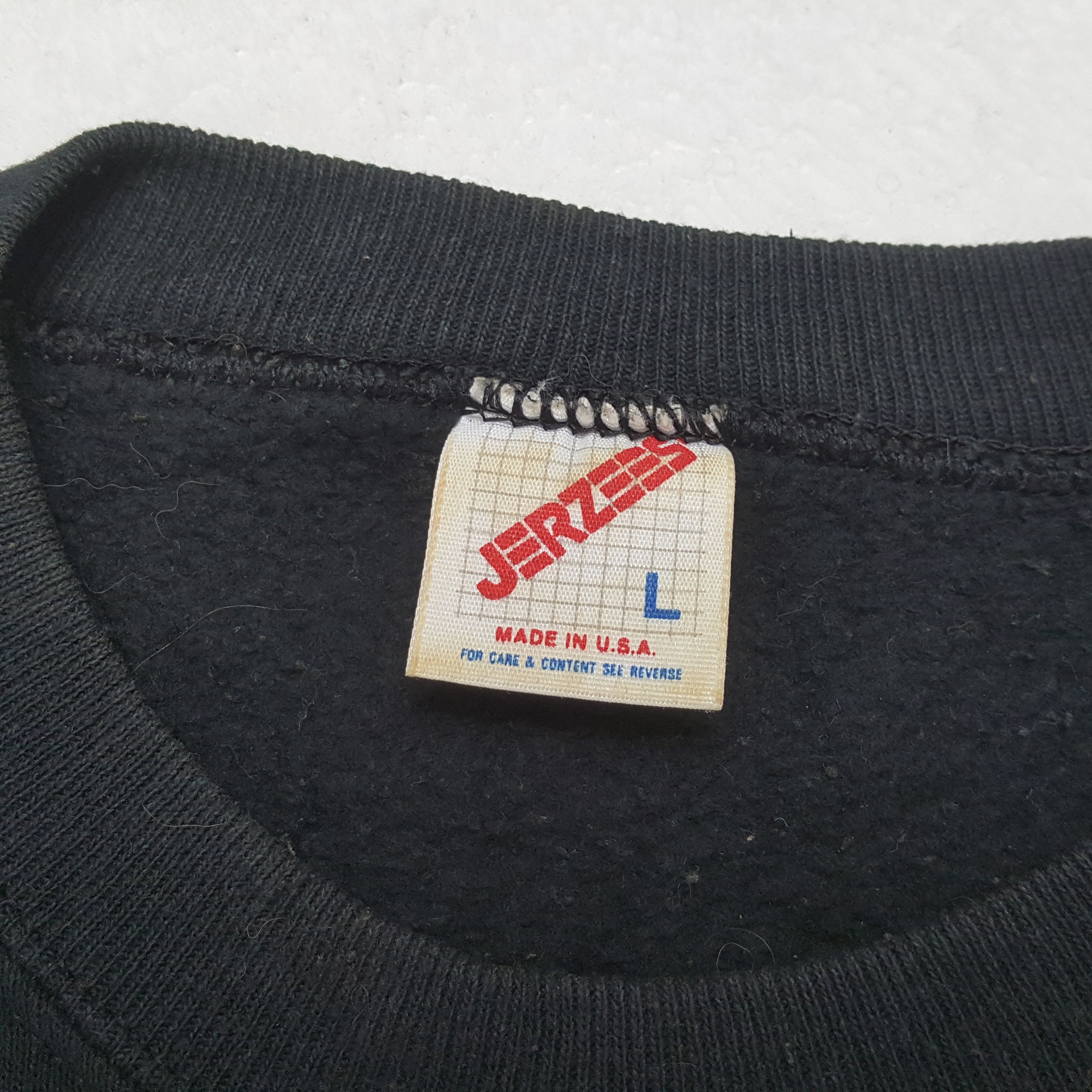 Jerzees × Vintage Motorcycle Style Vintage Jerzees Sweatshirt Size US M / EU 48-50 / 2 - 5 Thumbnail