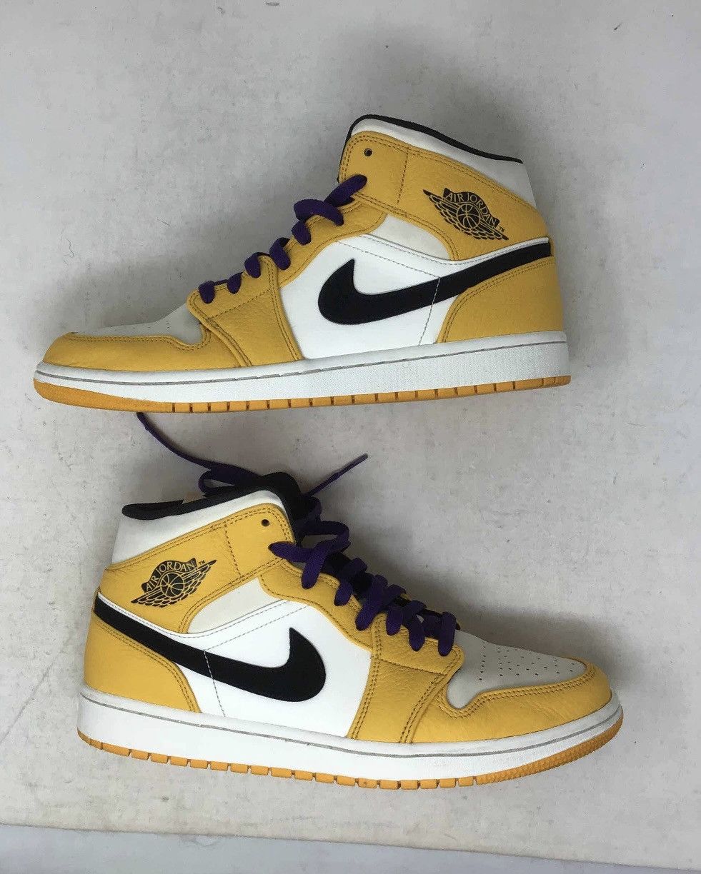 Other Jordan 1 Mid “Lakers” Size US 10.5 / EU 43-44 - 1 Thumbnail