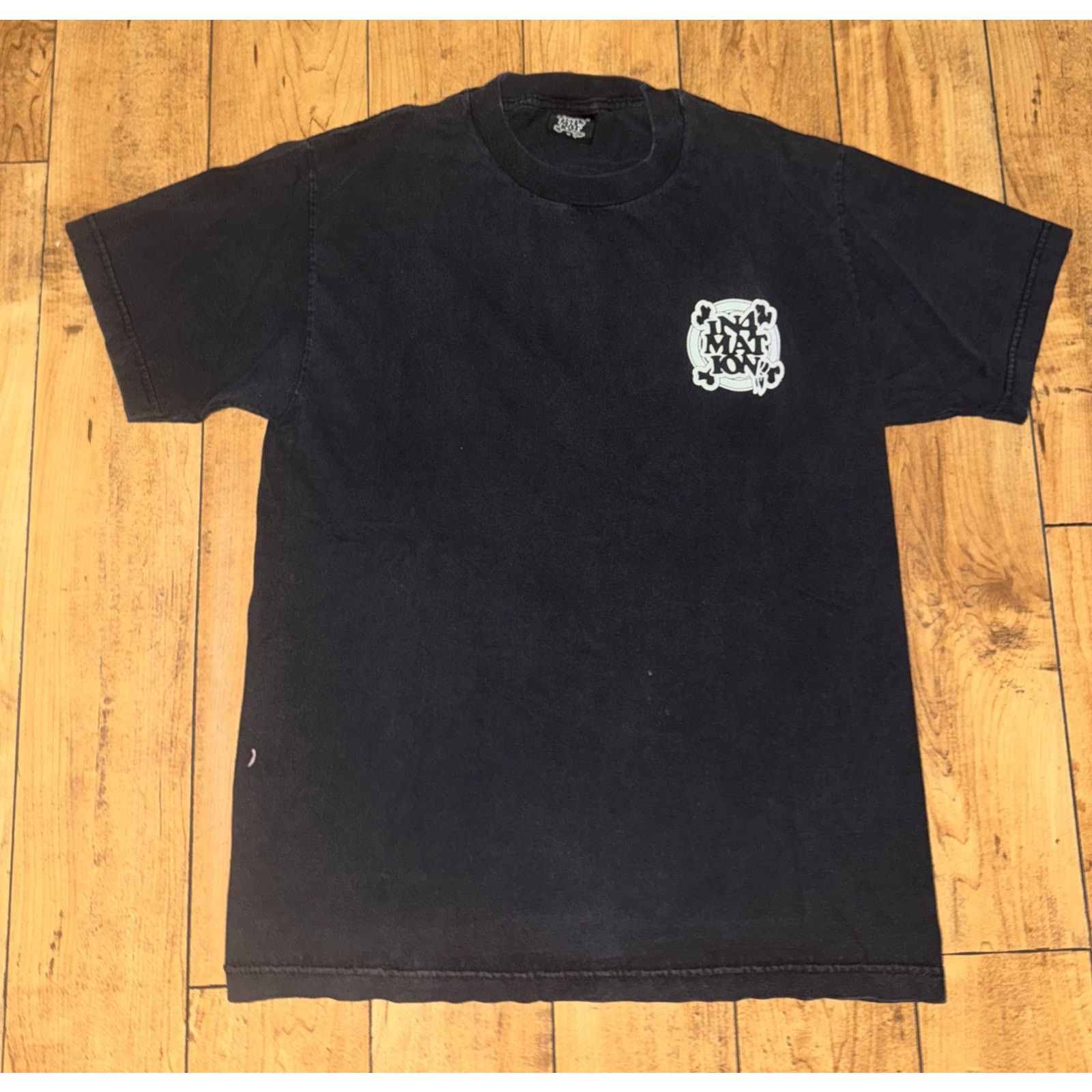 IN4MATION × Vintage Vintage In4mation T-Shirt Black Medium 19x26 Size US M / EU 48-50 / 2 - 1 Thumbnail