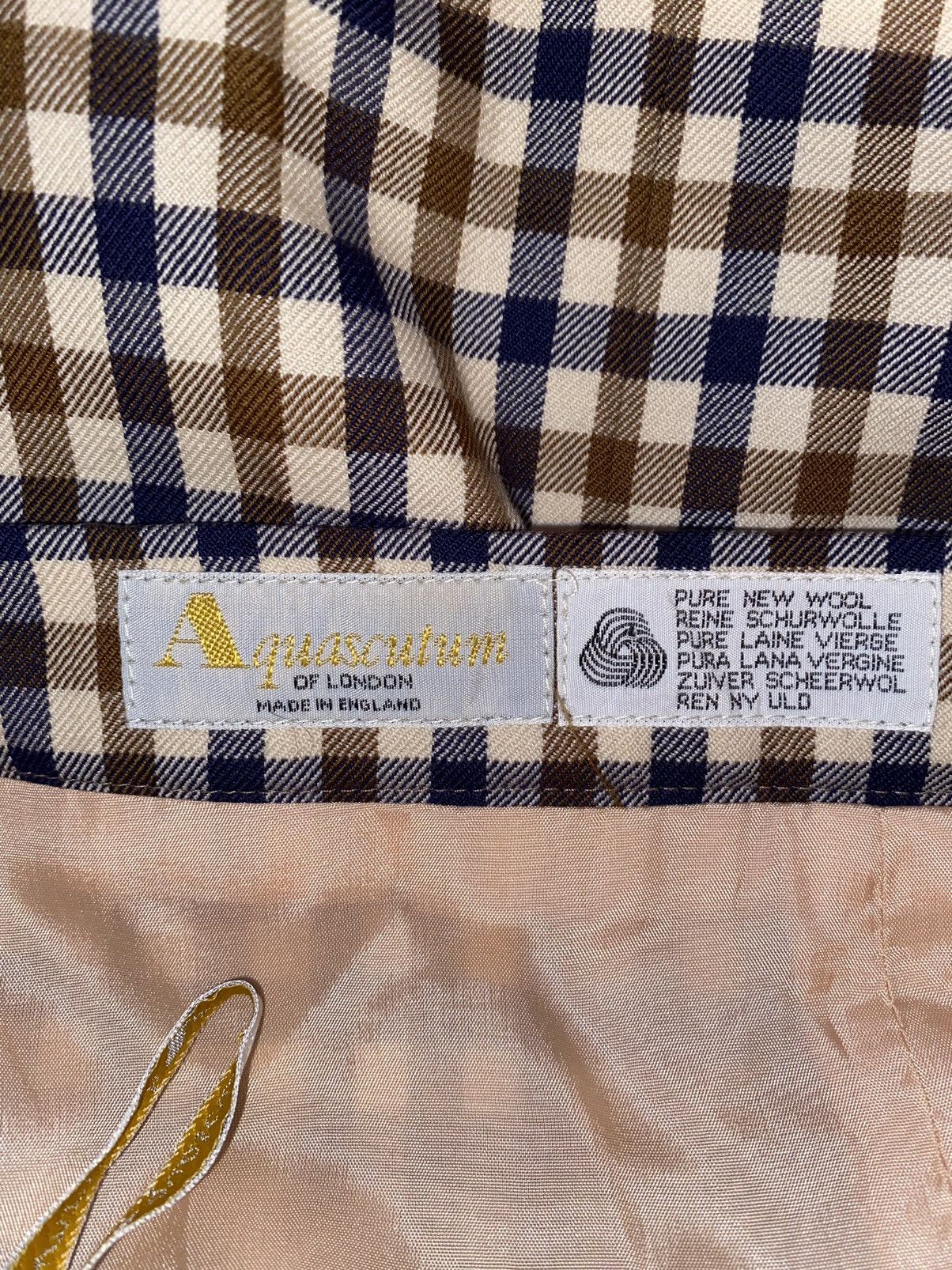 Aquascutum Aquascutum Vintage Skirt - Size 8 - Very Good Condition Size 27" / US 4 / IT 40 - 7 Thumbnail
