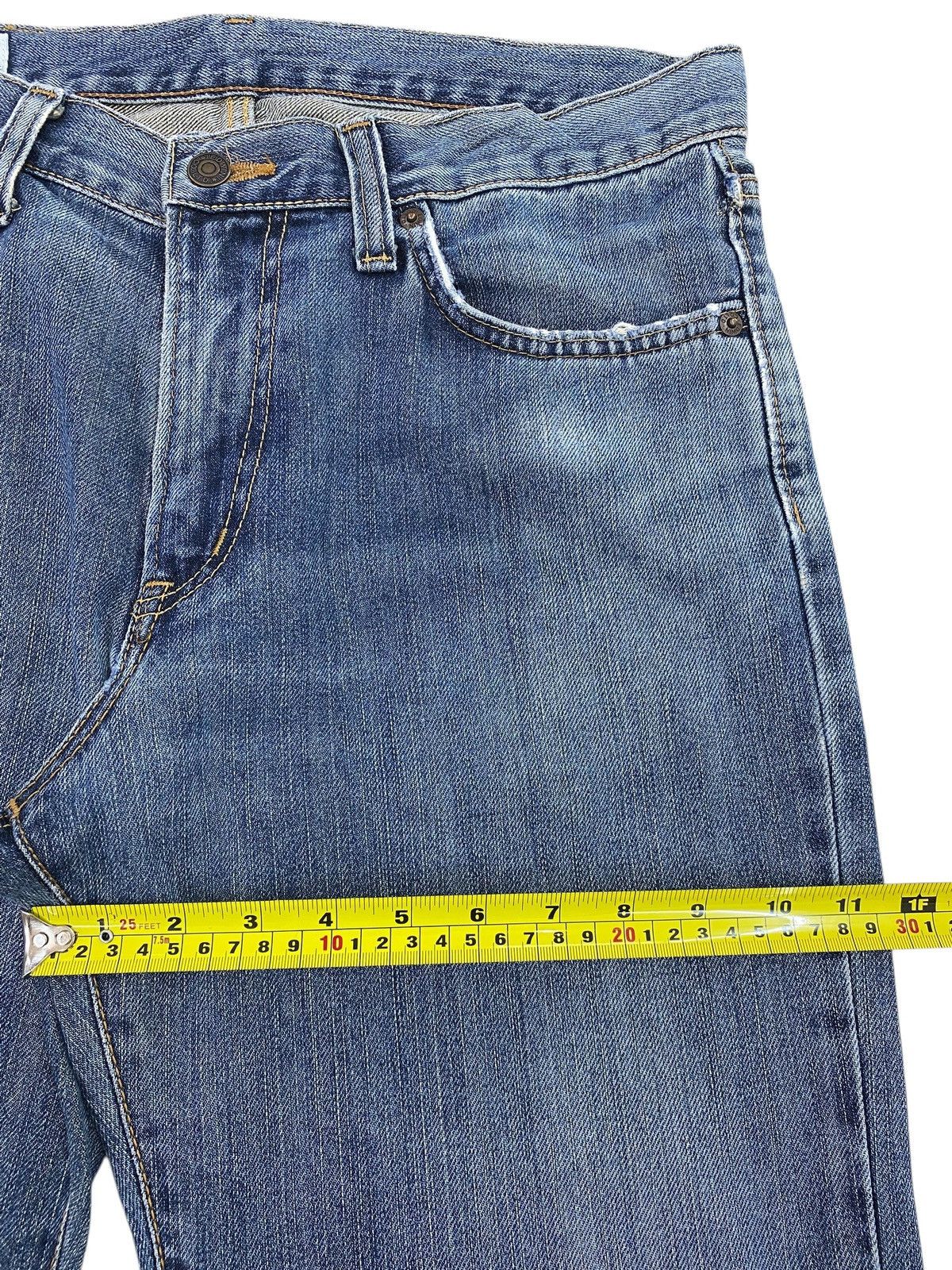 Edwin Edwin Blue Wash Straight Leg Style Jeans Size US 33 - 7 Thumbnail