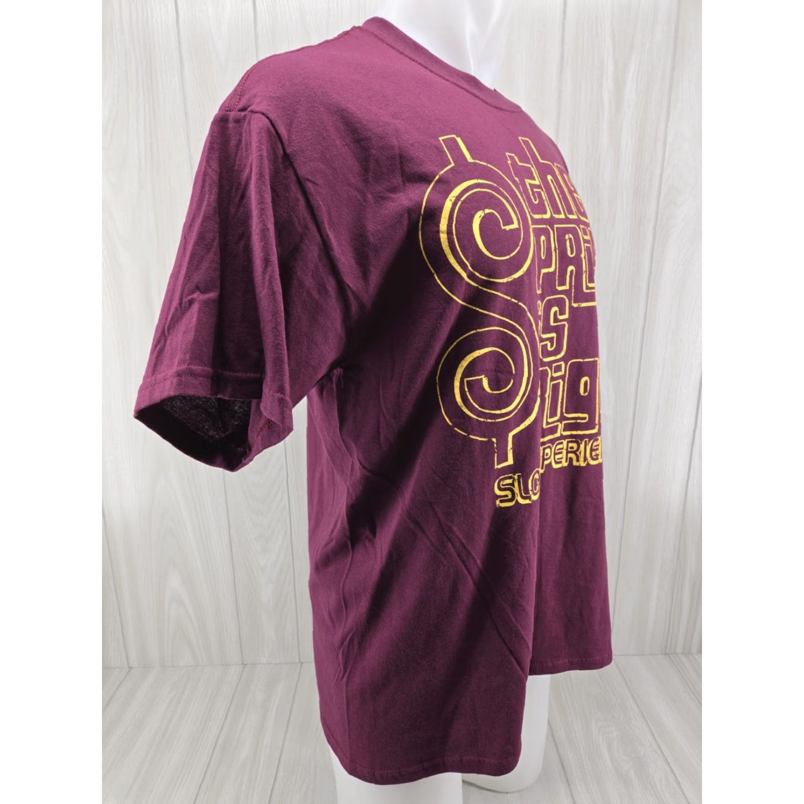 Gildan The Price is Right Slot Experience T-shirt Maroon Size L Mens Gildan Cotton Short Sleeve Graphic Print Size US L / EU 52-54 / 3 - 5 Thumbnail