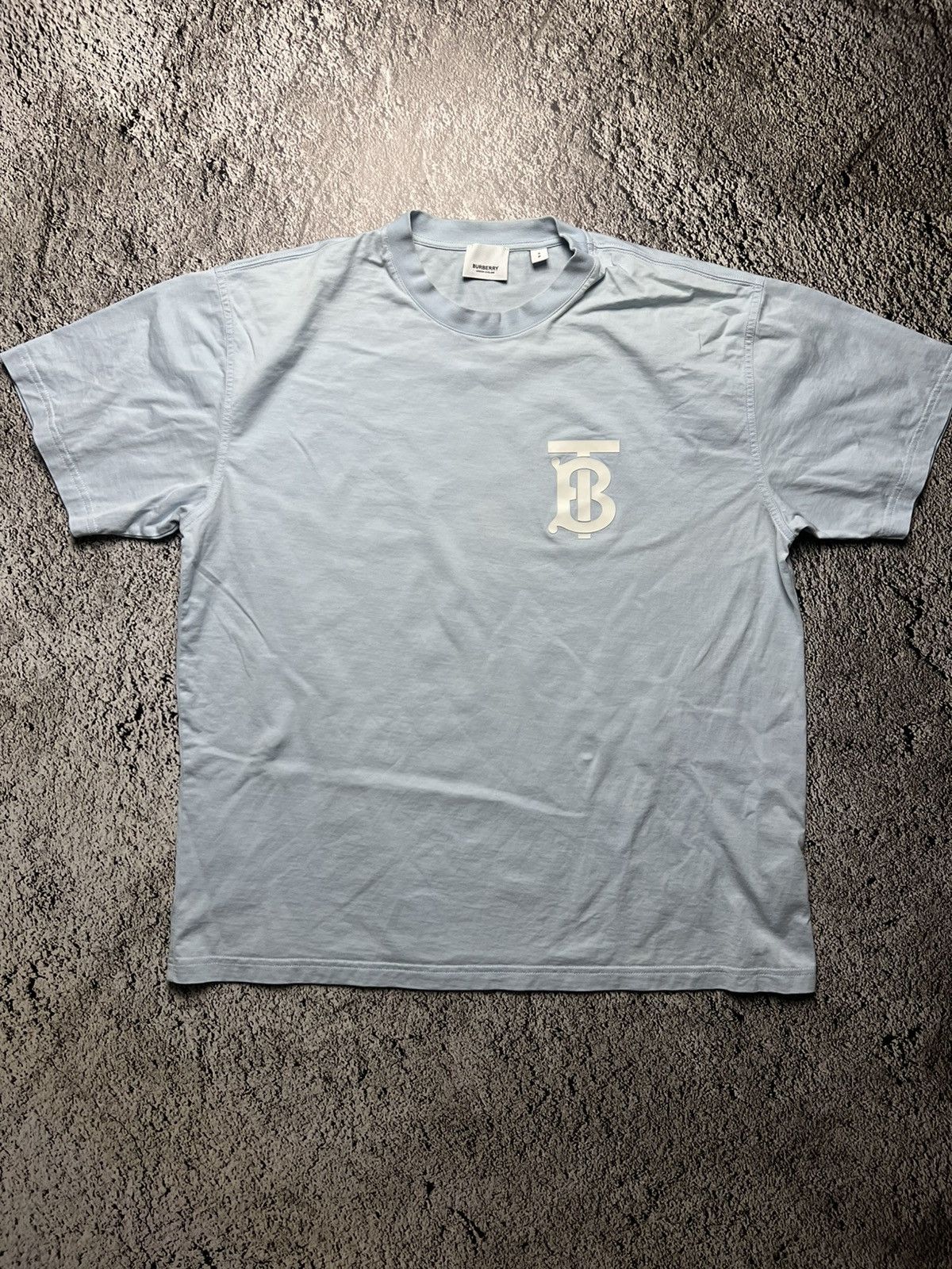 Burberry SS 21 Burberry TB logo printed size S oversized t shirt Size US M / EU 48-50 / 2 - 1 Thumbnail
