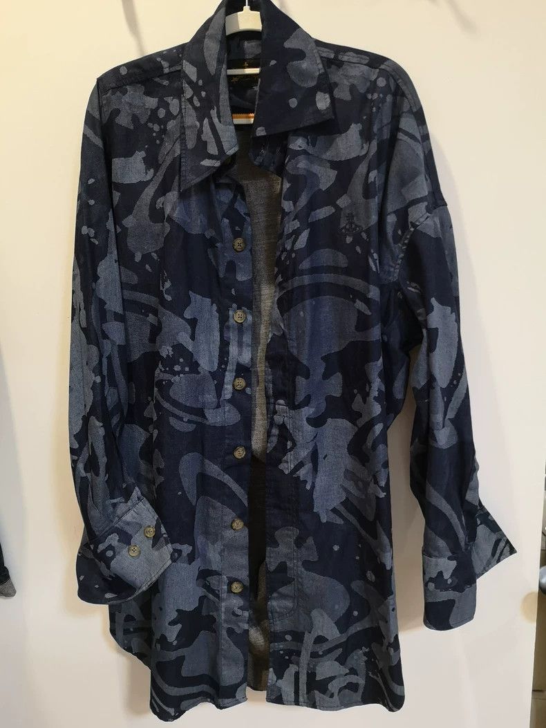 Vivienne Westwood Vivienne Westwood Taboo Kiss series camouflage shirts Size M / US 6-8 / IT 42-44 - 1 Thumbnail