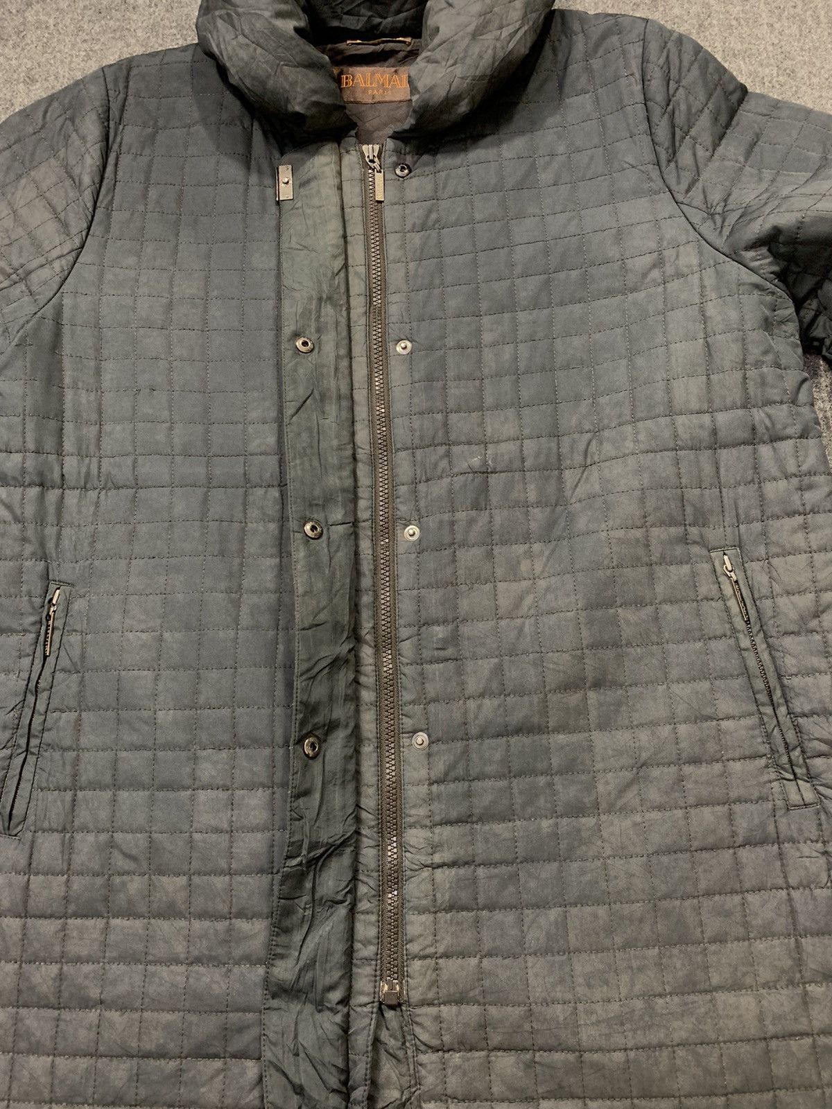 Balmain Vintage Balmain Paris Down Padded Jacket Parka Full Zip Size US M / EU 48-50 / 2 - 4 Thumbnail