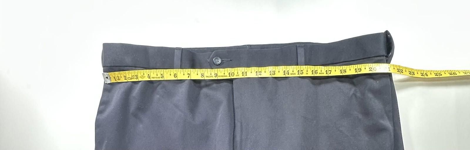 Perry Ellis Perry Ellis Portfolio Cotton Flat Front Chinos Black 42/30 Size US 42 / EU 58 - 5 Thumbnail