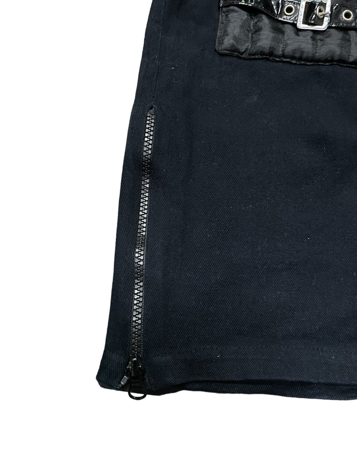 Japanese Brand × Junya Watanabe JunyaWatanabe Balenciaga Style Raver Bondage Baggy Flared Size US 34 / EU 50 - 9 Thumbnail