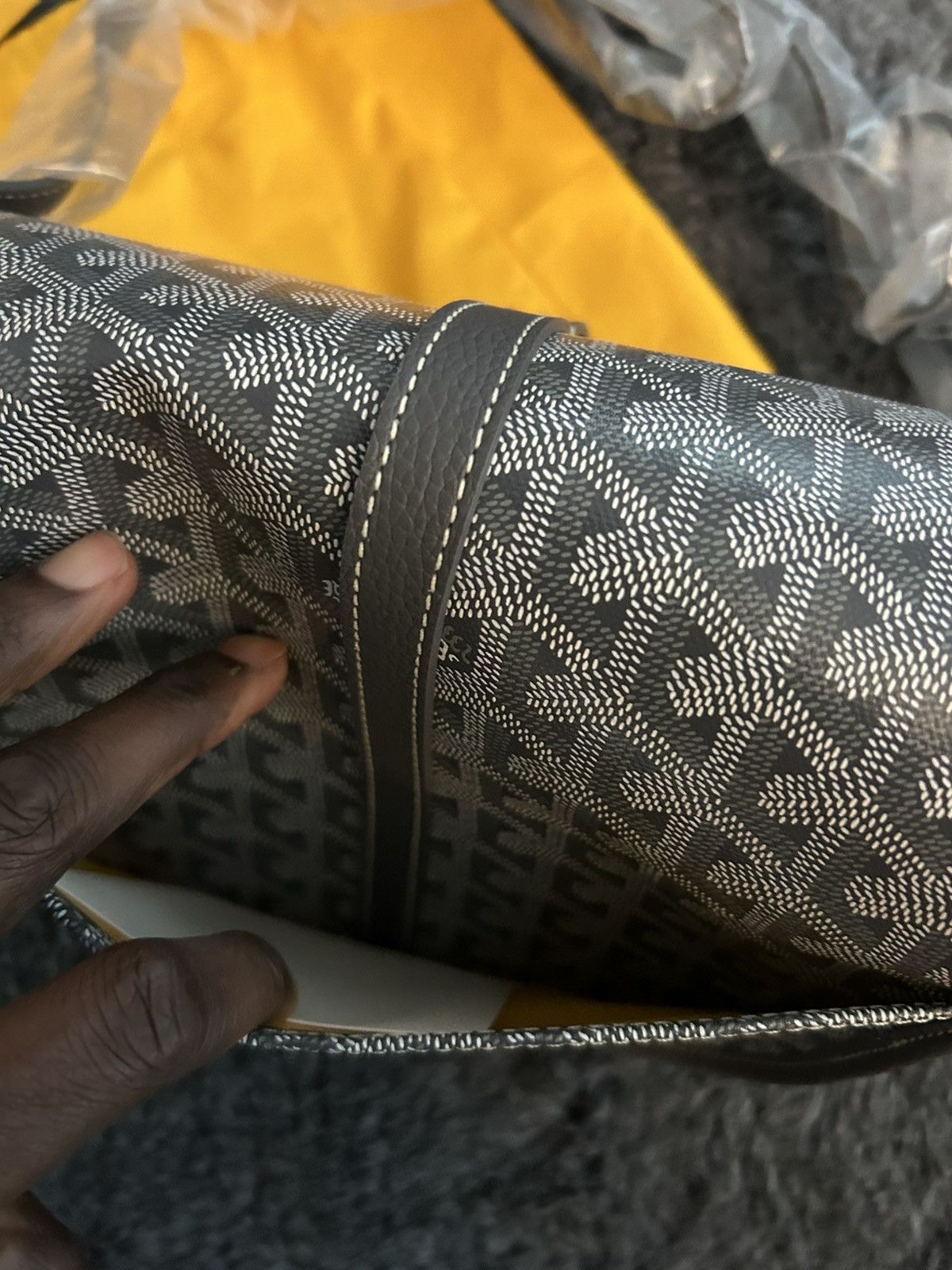 Goyard Goyard Belvedere Grey Messenger bag Size ONE SIZE - 20 Thumbnail