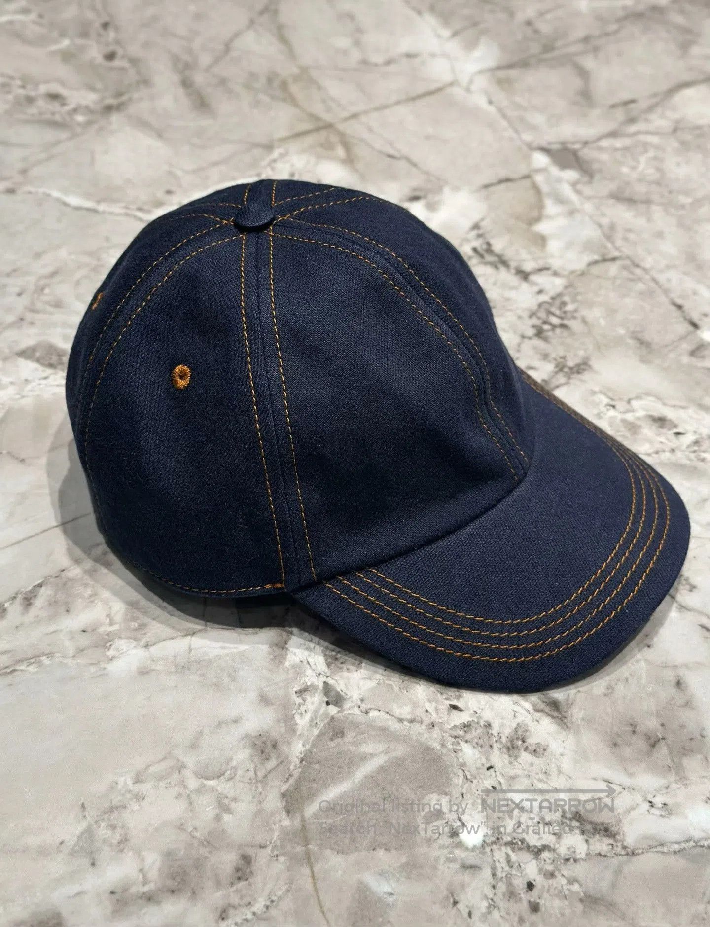 Burberry Burberry Dark Blue Denim Baseball Cap. Size ONE SIZE - 2 Thumbnail