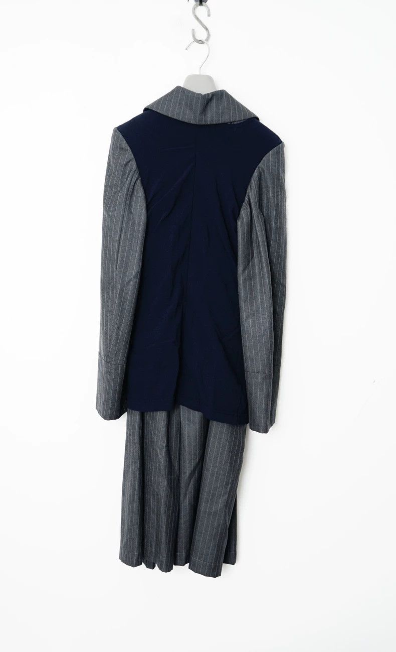 Comme des Garcons Comme des Garcons Spliced medium-long coat, gold ingot col Size S / US 4 / IT 40 - 7 Thumbnail