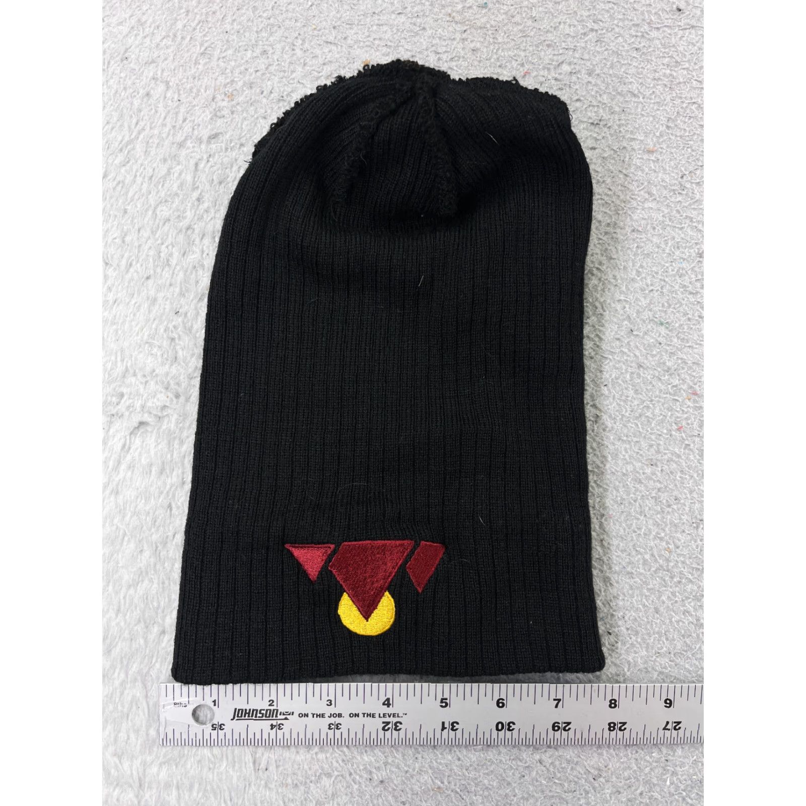 Vintage Bula Beanie Toque Adult One Size Black Knit Mountain Sun Wool Acrylic Blend Ski Hat Size ONE SIZE - 5 Thumbnail