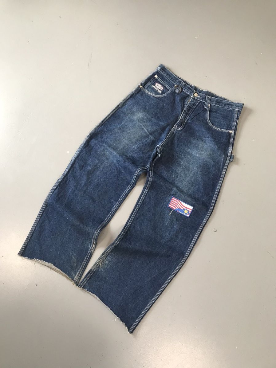 Vintage Vintage Eminem linking park SpellOut denim Size US 35 - 4 Thumbnail