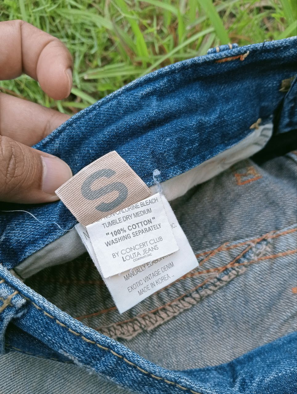 Japanese Brand VINTAGE LOLITA JEANS DISTRESSED DENIM JEANS Size US 33 - 9 Thumbnail