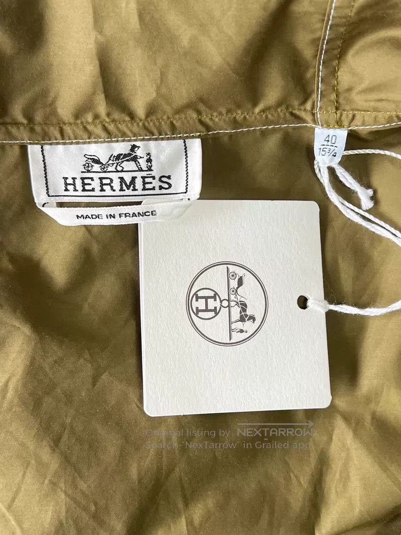 Hermes Hermes Men's Hooded Jacket Size US XXS / EU 40 - 6 Thumbnail