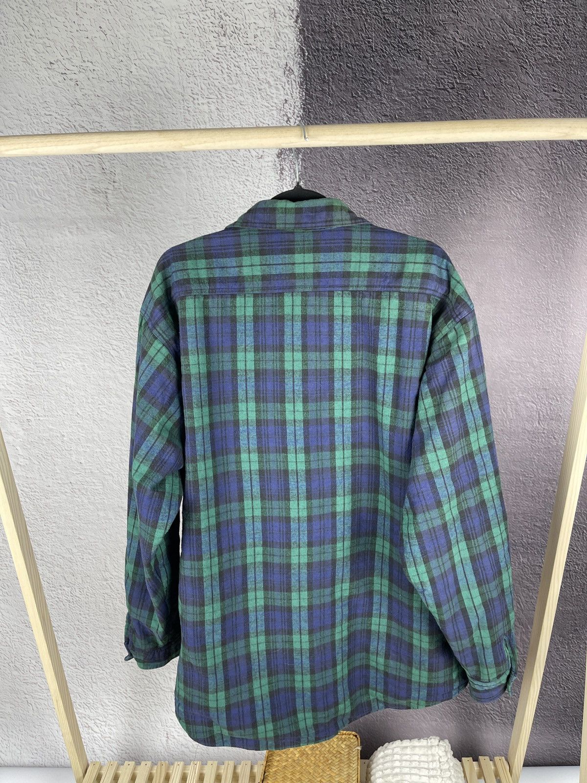 L.L. Bean L.L. Bean timberline vintage made in USA flannel overshirt Size US XL / EU 56 / 4 - 13 Thumbnail
