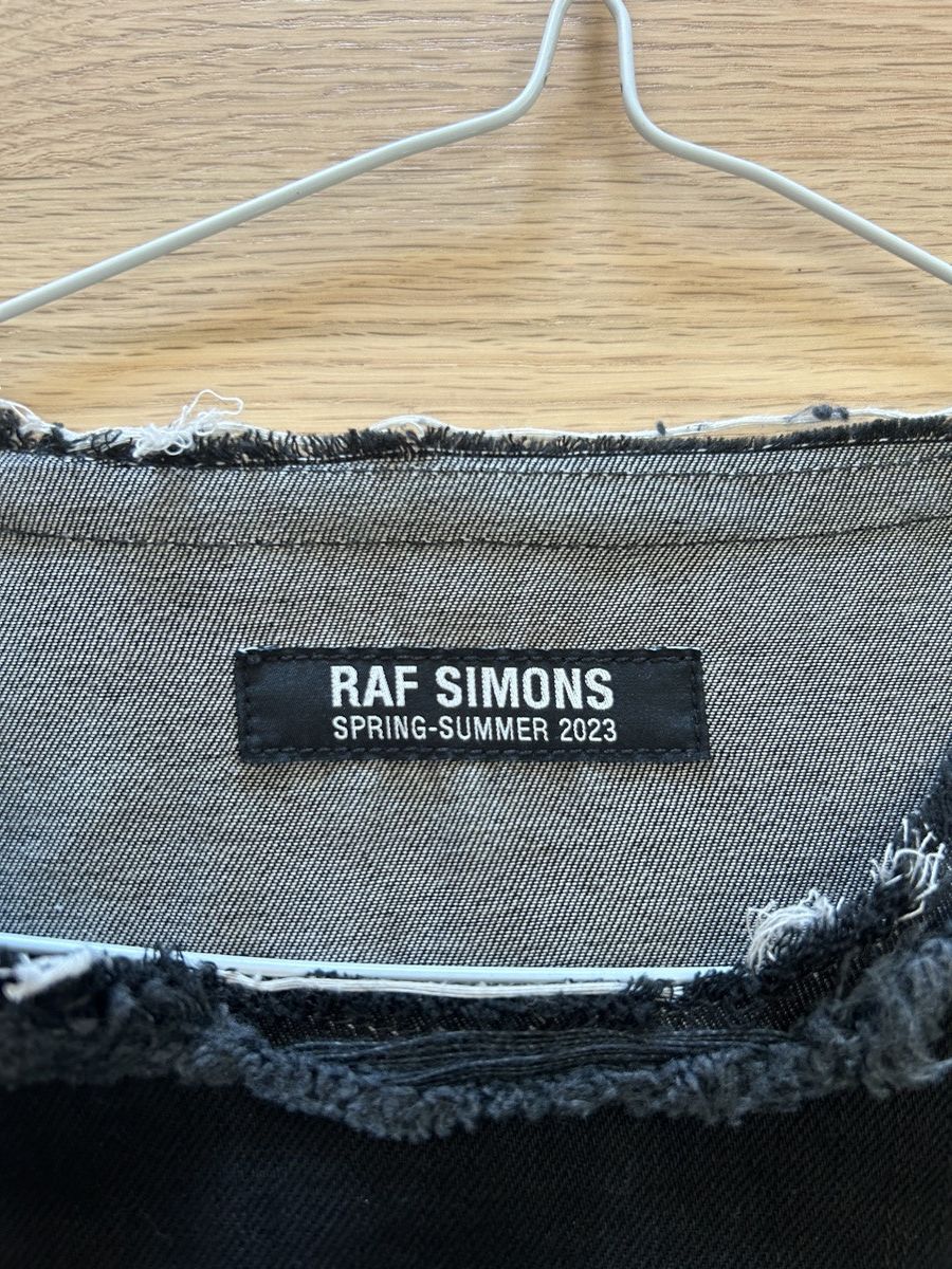 Raf Simons Raf Simons Doubled Denim Tank/Vest Size US XL / EU 56 / 4 - 7 Thumbnail