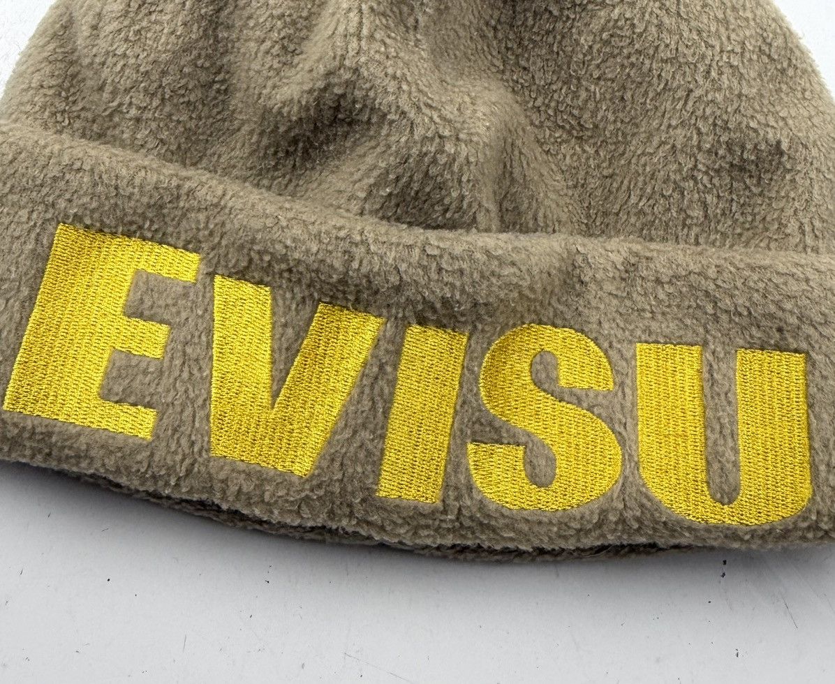 Evisu rare big spell out evisu beanie hat tc54 Size ONE SIZE - 3 Thumbnail