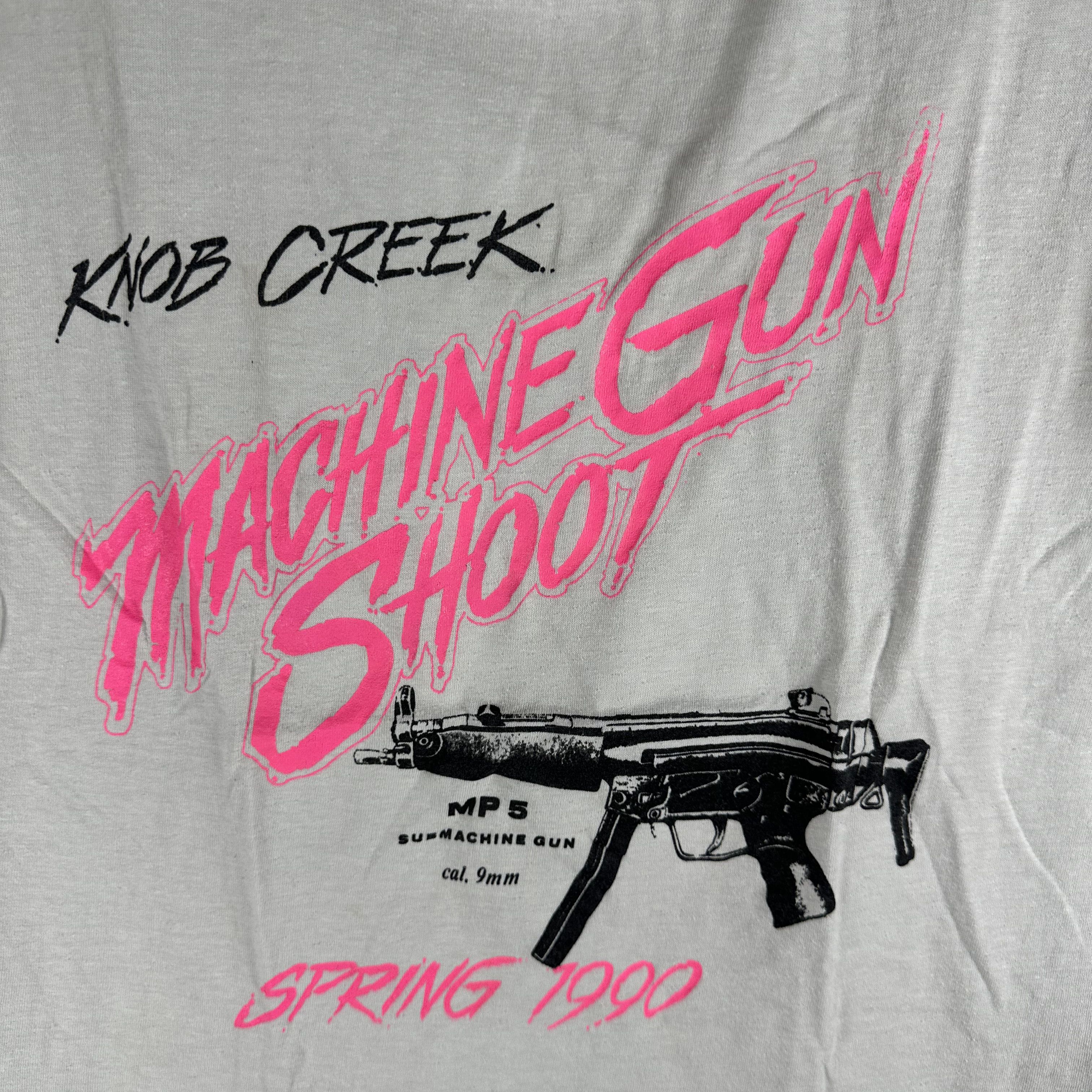 Vintage Vintage 1990 MP5 Sub-machine Gun Shoot Single Stitch T-shirt Size US XS / EU 42 / 0 - 2 Thumbnail