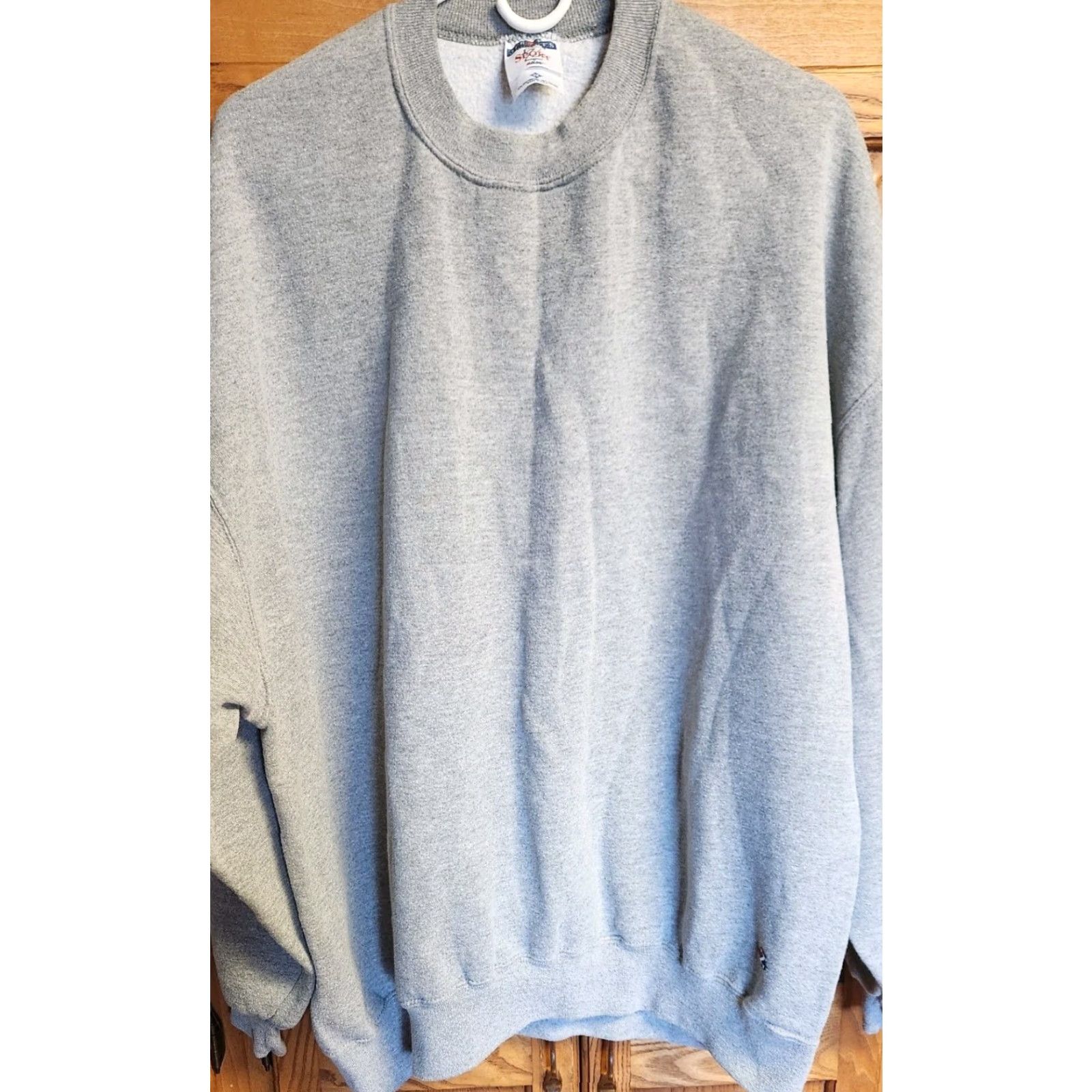 Jerzees VINTAGE JERZEES Sweatshirt Gray 3X Crew Neck Adult USA MADE Size US XXL / EU 58 / 5 - 3 Thumbnail