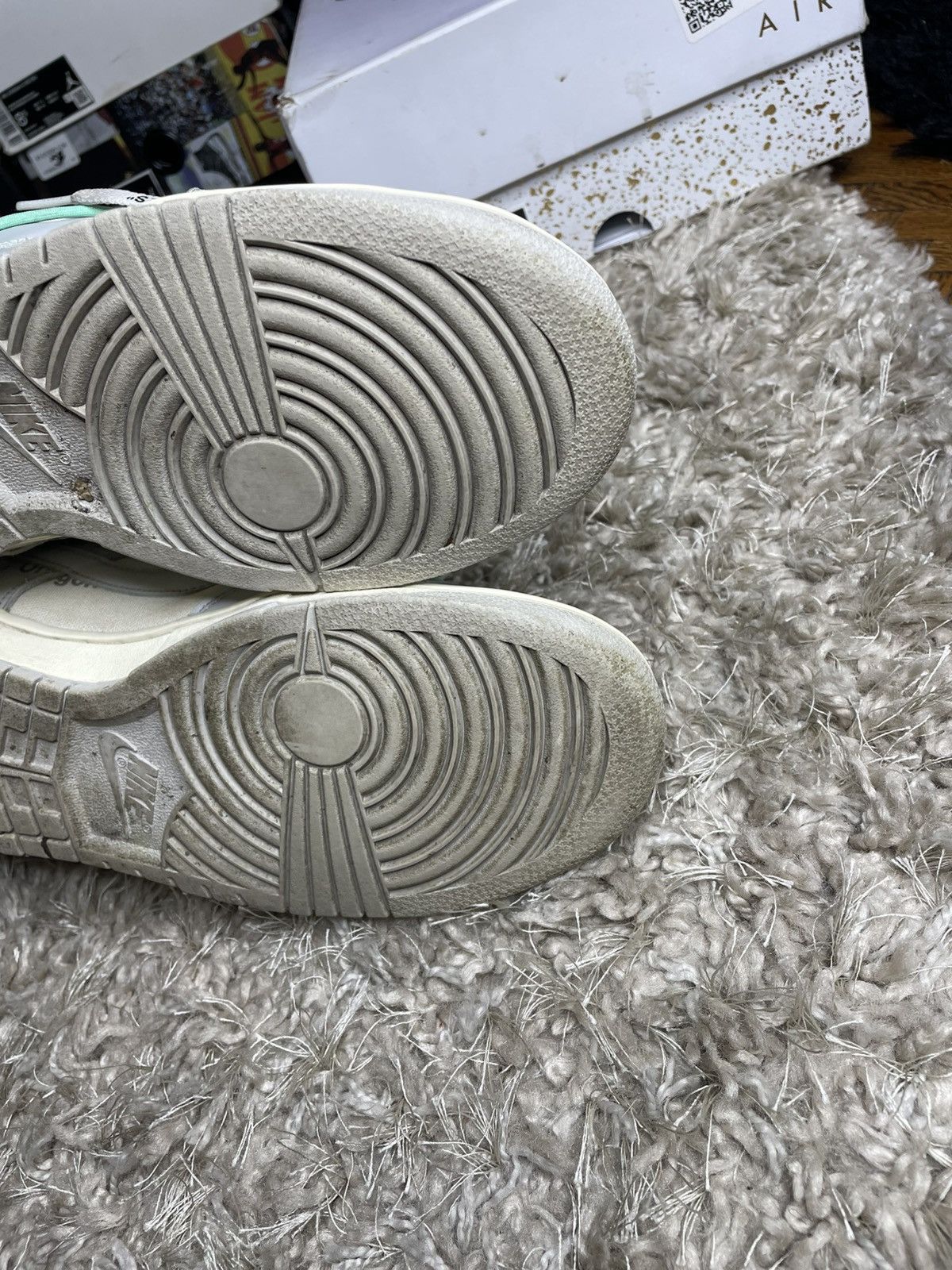 Nike × Off-White Nike x Off White Dunk Low Lot 04 Size US 9 / EU 42 - 10 Thumbnail