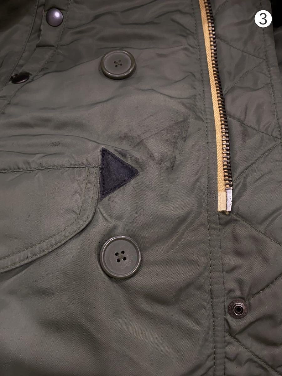 Avirex Avirex N-3B Action Type-A Plain Nylon Flight Jacket Khaki Size US XL / EU 56 / 4 - 4 Thumbnail