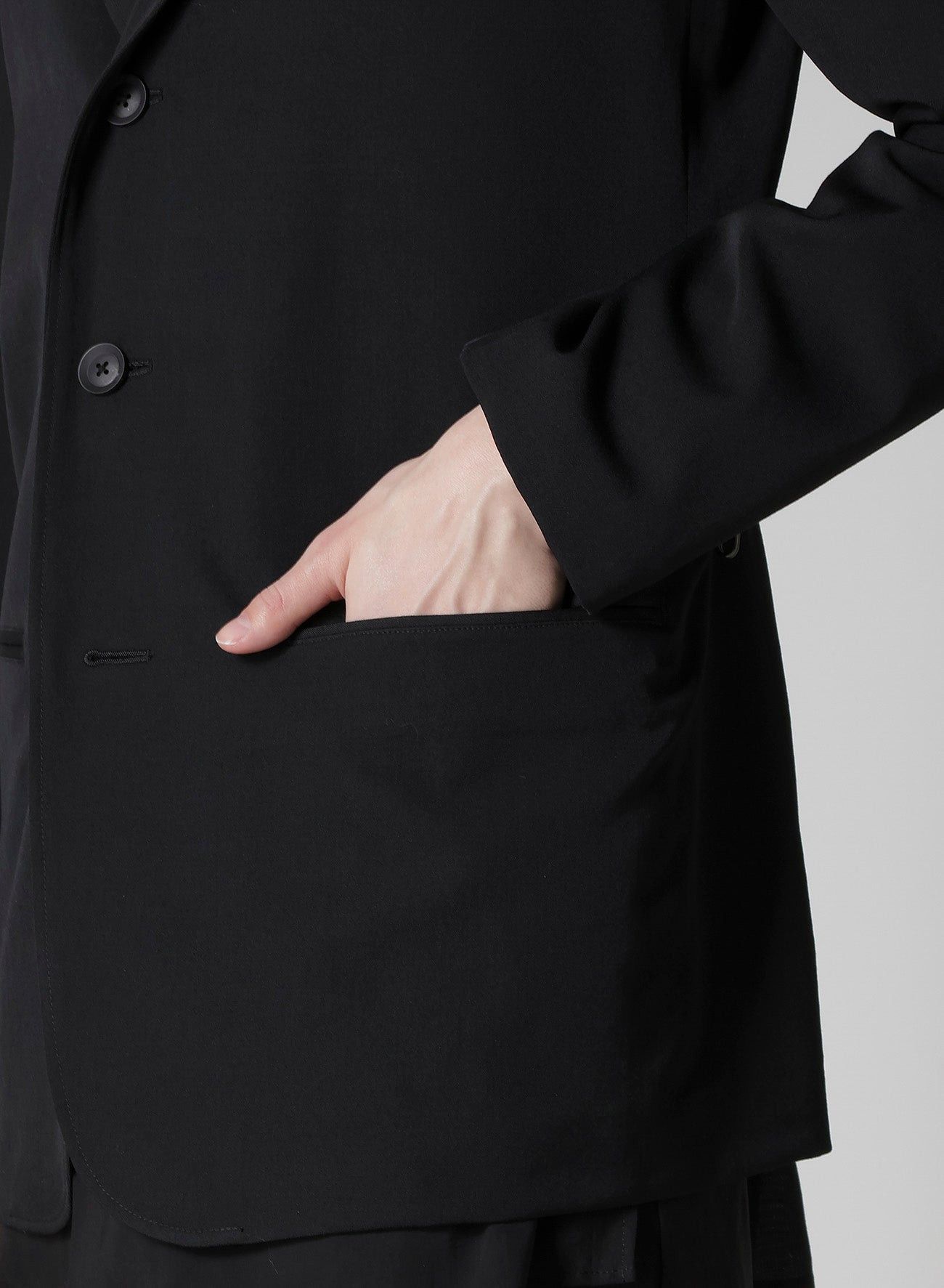 Yohji Yamamoto Yohji Yamamoto REGULATION GABARDINE 5BUTTONS JACKET BLAZER Size US L / EU 52-54 / 3 - 10 Thumbnail