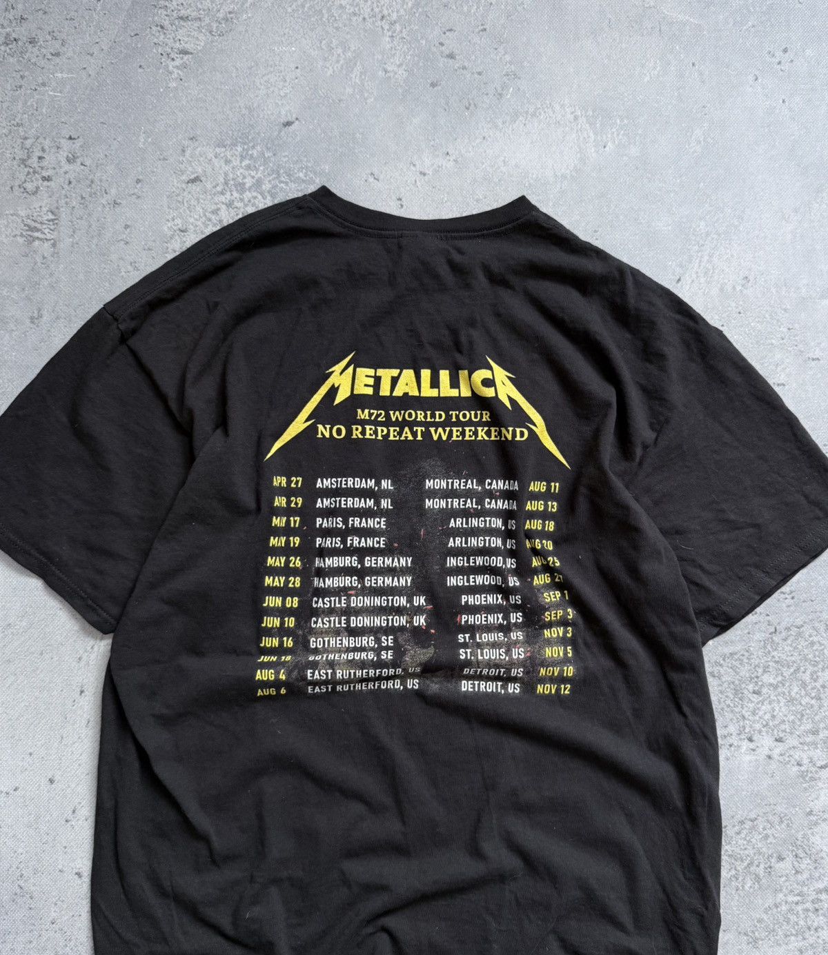 Vintage Metallica y2k street-wear punk rock t-shirt Size US XL / EU 56 / 4 - 3 Thumbnail
