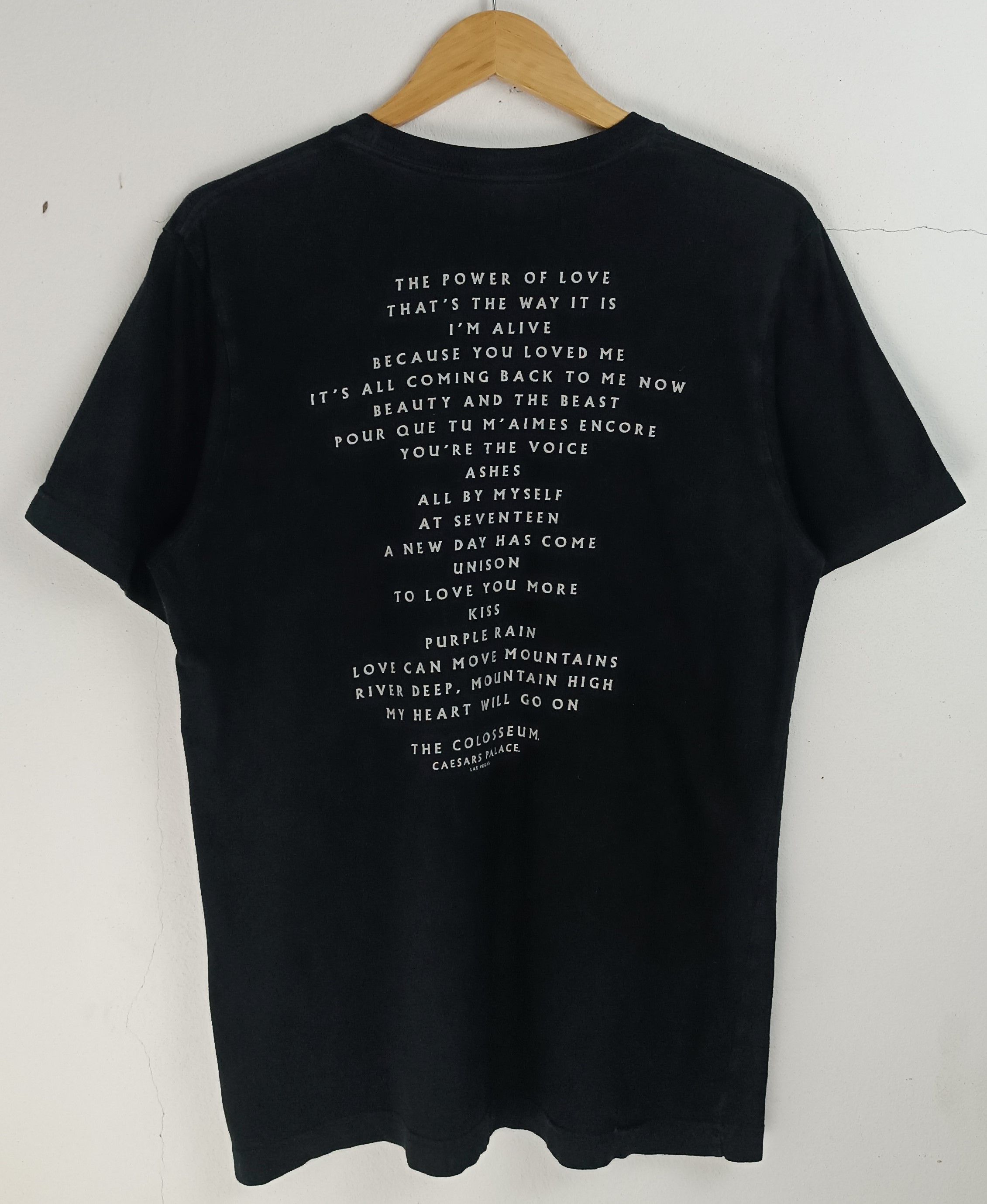 Rap Tees VINTAGE CELINE DION COLOSSEUM LAS VEGAS LIVE TEE Size US M / EU 48-50 / 2 - 4 Thumbnail