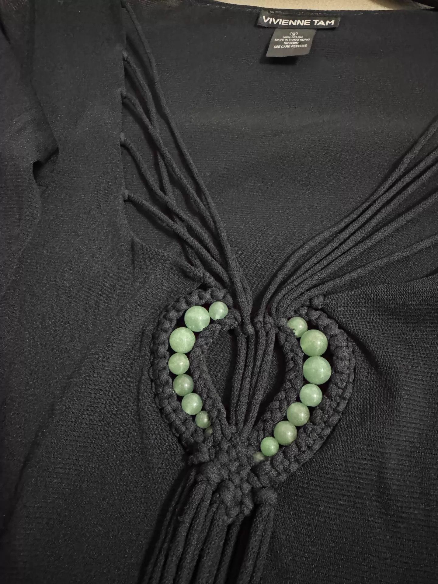 Vivienne Tam Vivienne Tam Jade Knot Mesh Dress Size 0 Near New Size XS / US 0-2 / IT 36-38 - 4 Thumbnail
