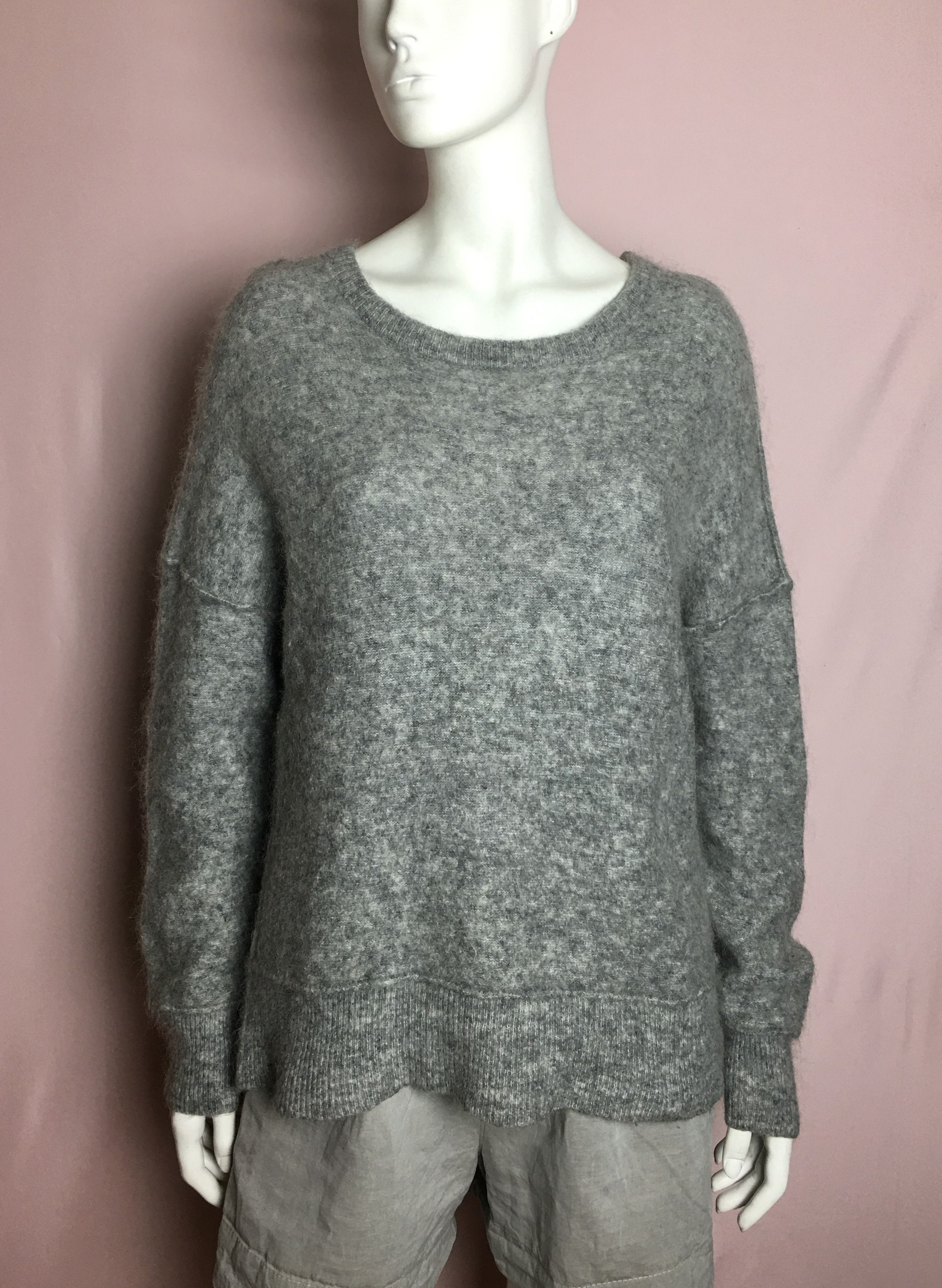 By Malene Birger By Malene Birger Wool Mohair Sweater Gray XL Size XL / US 12-14 / IT 48-50 - 1 Thumbnail