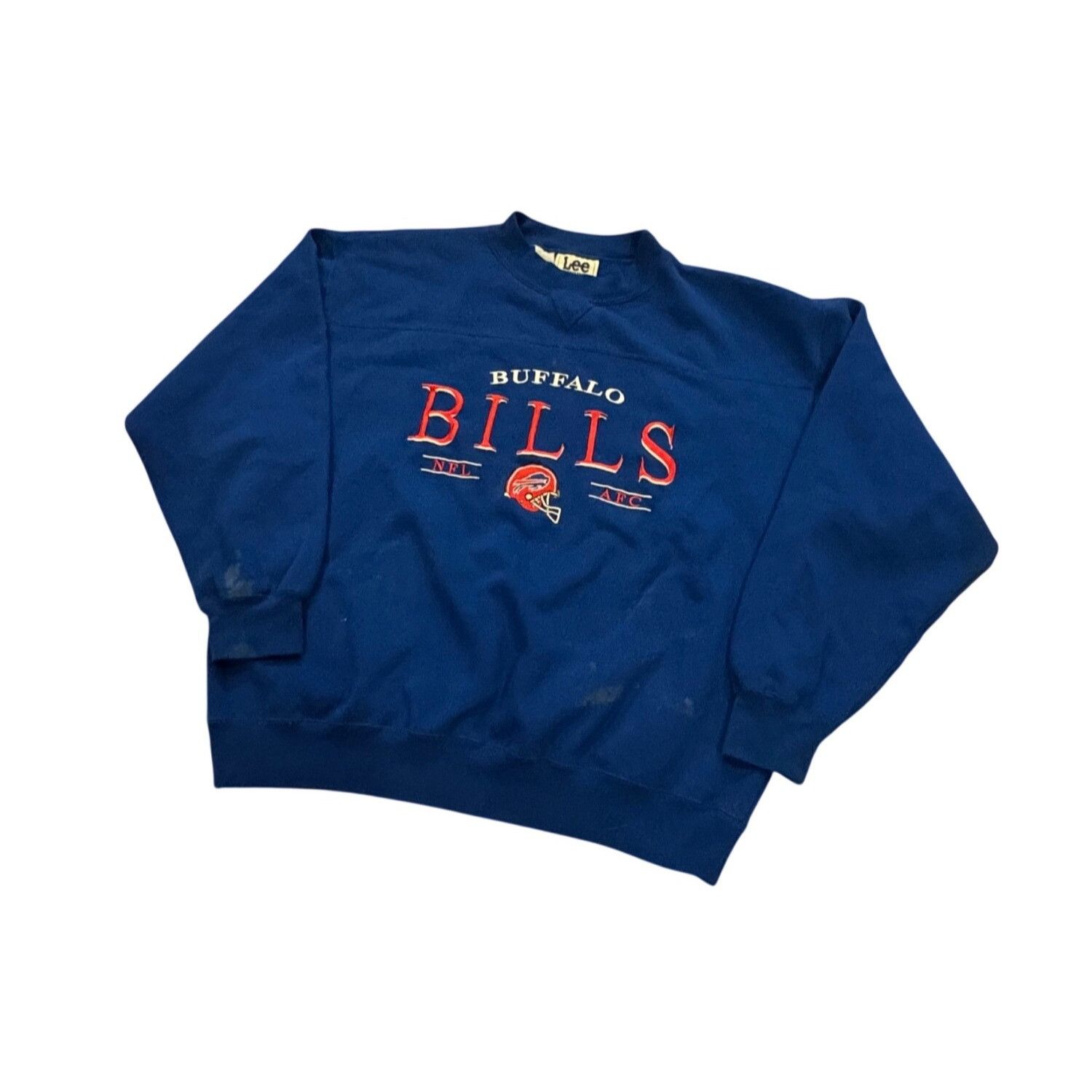 Lee Vintage 90s Lee Sport Buffalo Bills NFL Crewneck Sweatshirt Size US L / EU 52-54 / 3 - 4 Thumbnail