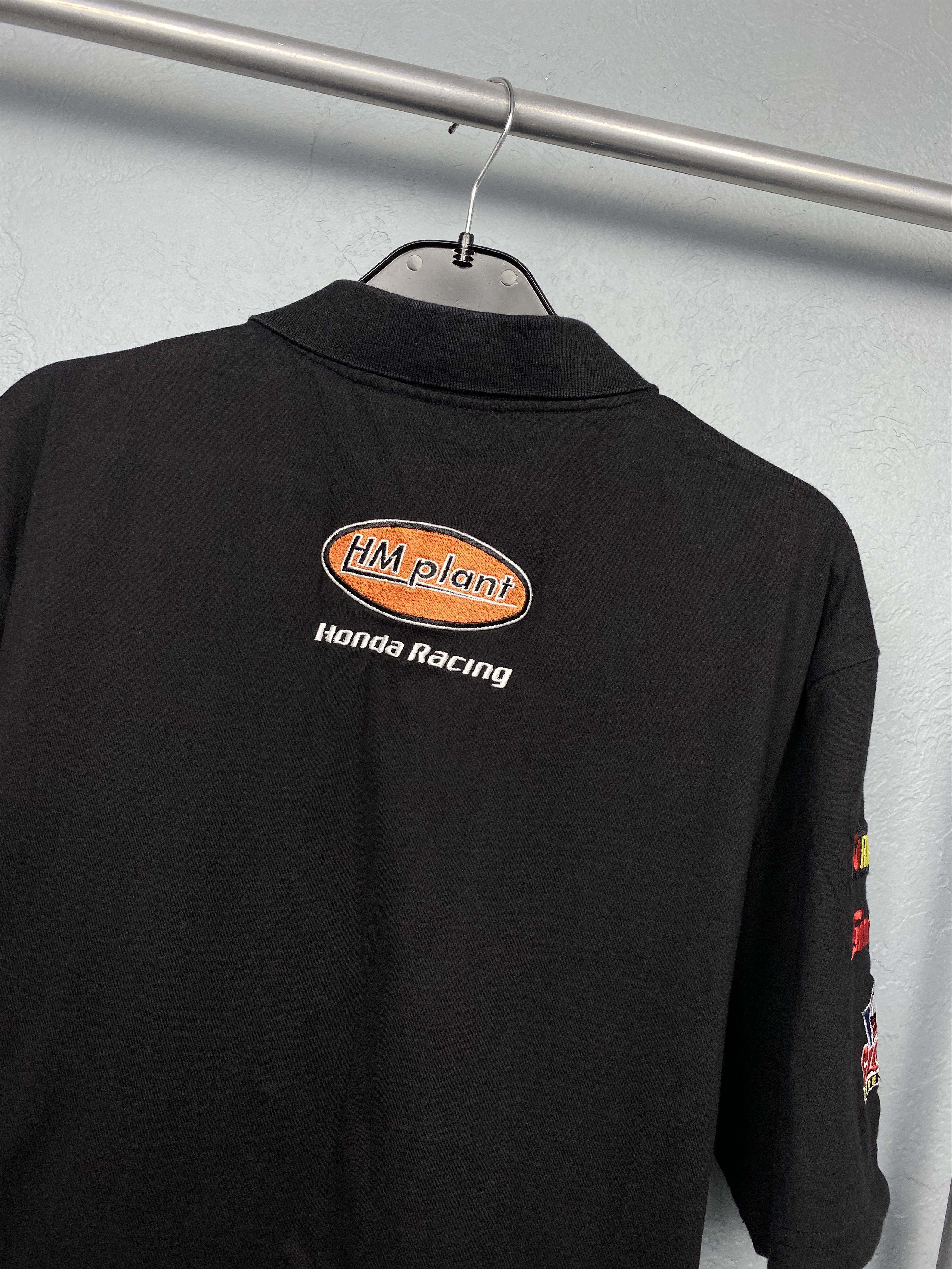 Honda Honda Racing Team Vintage Mens Polo Shirt Size US XL / EU 56 / 4 - 9 Thumbnail