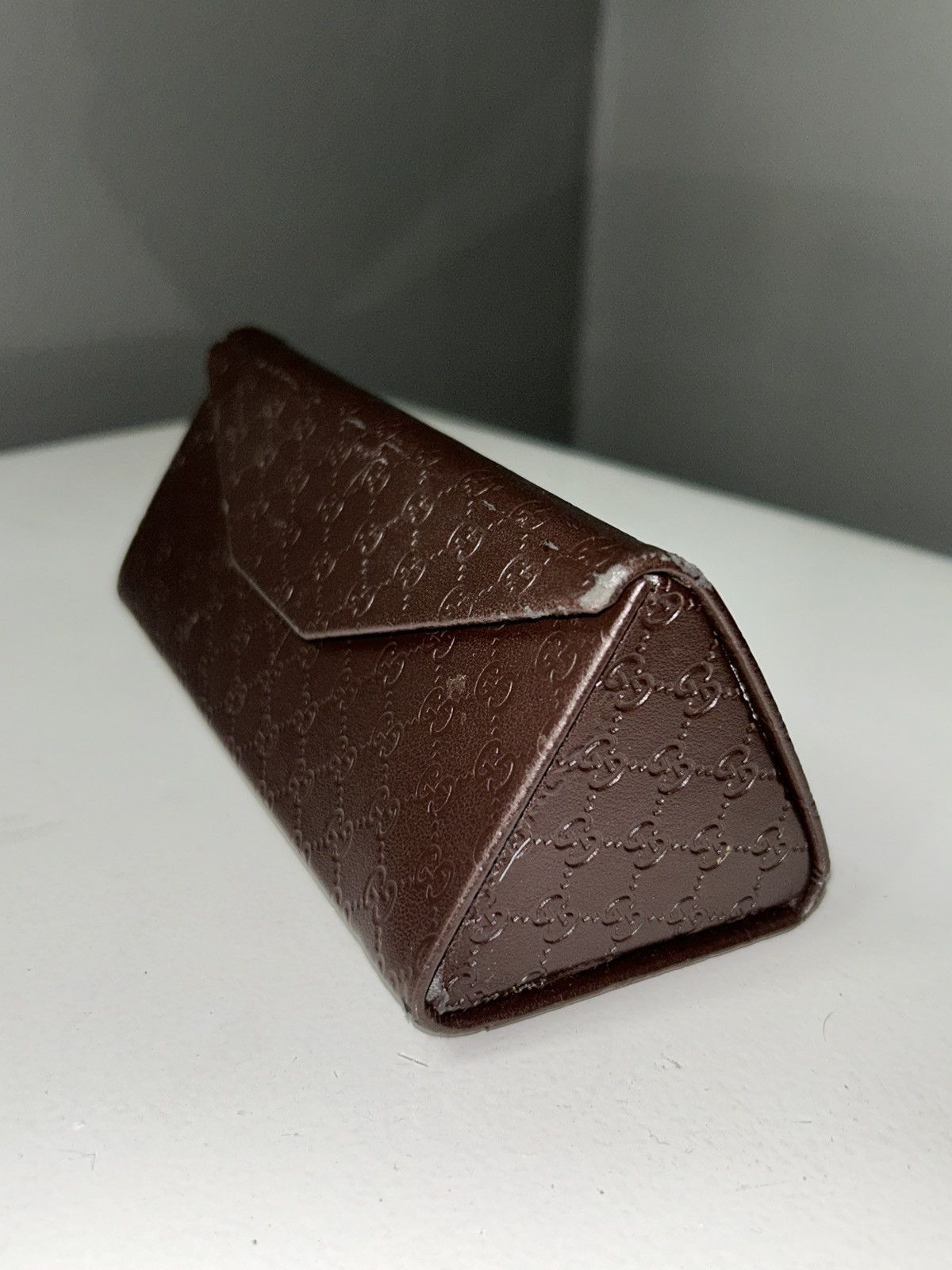 Gucci Gucci Guccissima Chocolate Brown Sunglasses Case Cardholder Size ONE SIZE - 12 Thumbnail