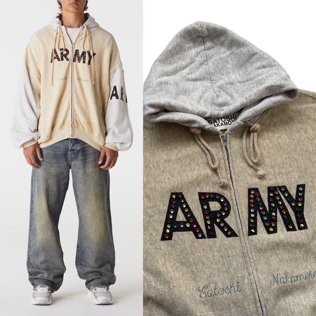 Satoshi Nakamoto SATOSHI NAKAMOTO Other Sense Army Hoodie M/L Size US L / EU 52-54 / 3 - 13 Thumbnail