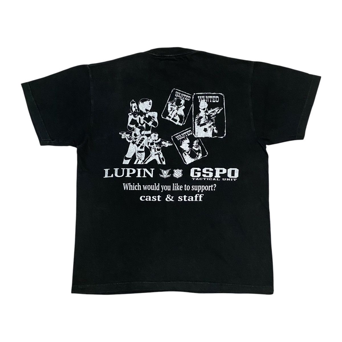Anime × Cartoon Network Super Sentai Lupinranger Cast & Staff Promo T Shirt Size US L / EU 52-54 / 3 - 1 Thumbnail