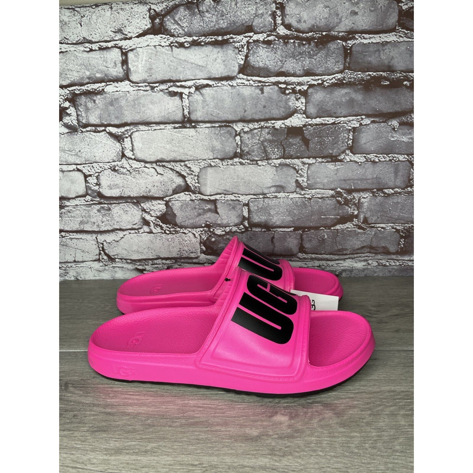 Ugg UGG WILCOX SLIDE Pink Rubber Light Waterproof Sport Sandals Size US 10 / EU 43 - 3 Thumbnail