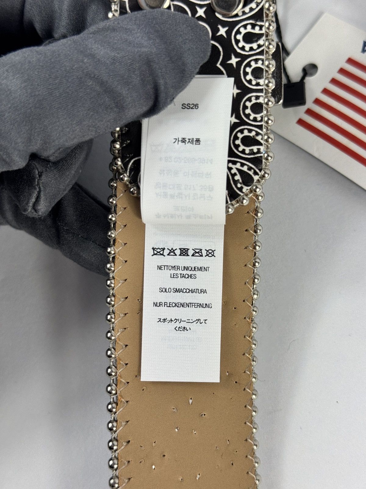 Supreme SUPREME X B.B. SIMON STUDDED CRYSTAL BELT Size ONE SIZE - 13 Thumbnail