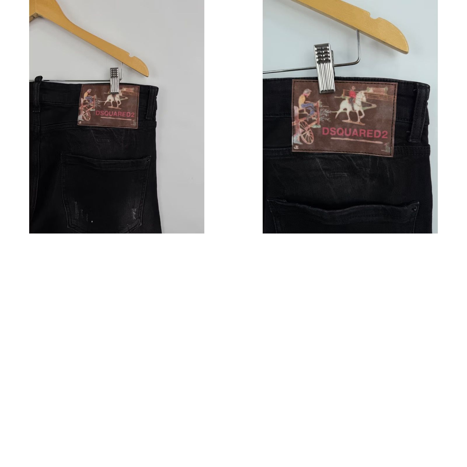 Dsquared2 Dsquared2 Jeans Main Dsquared2 Jeans Slim Regular 52 Black Men retro Y2K Made in Italy 1990s 2000s Mens Size US 36 / EU 52 - 9 Thumbnail