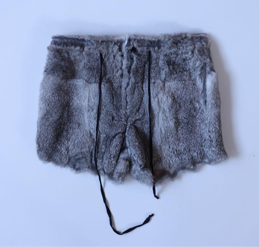 Number (N)ine Rabbit Fur AW09 A closed feeling Shorts | Grailed